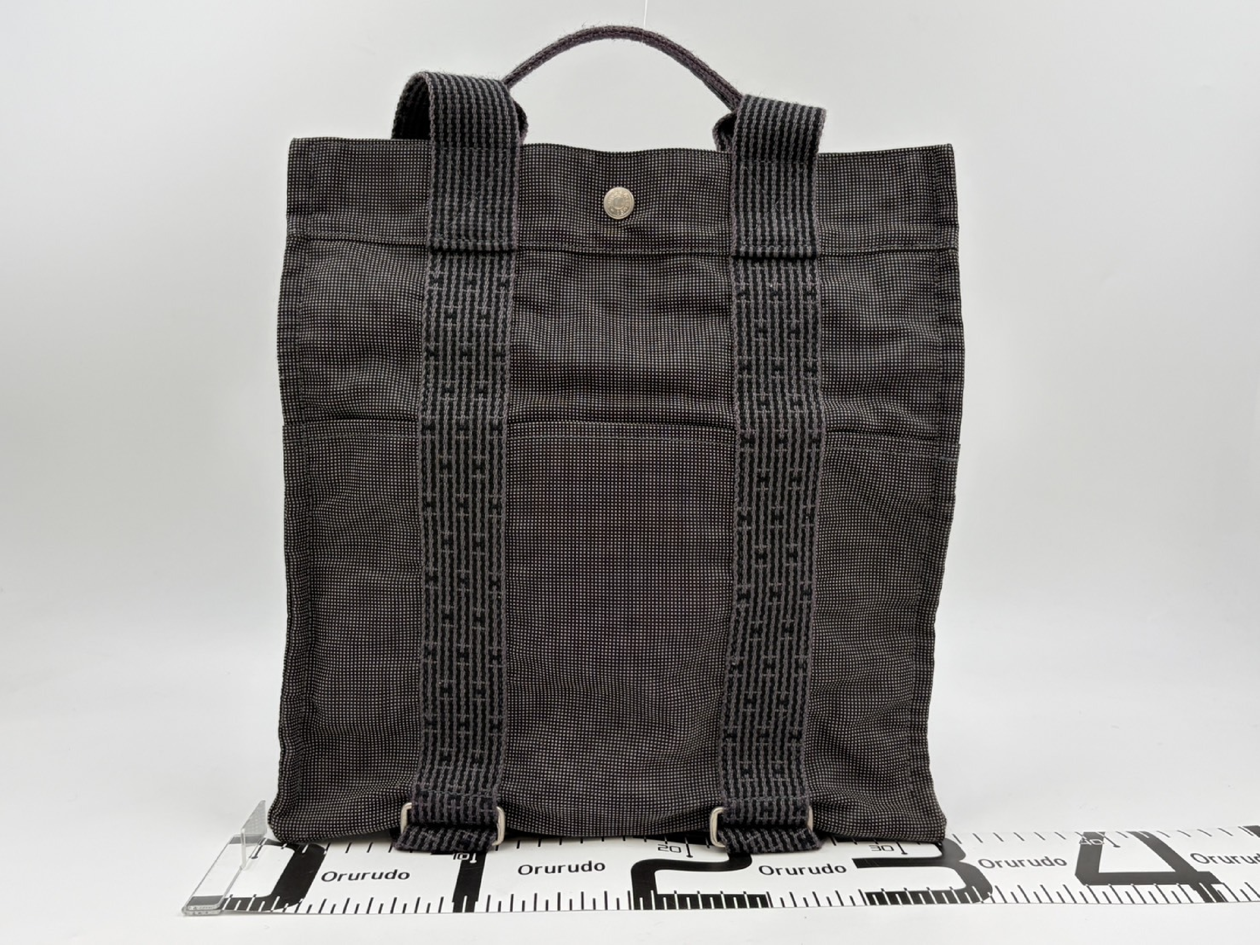 Herline Ad MM Canvas Backpack Rucksack Black Backpack — view 2