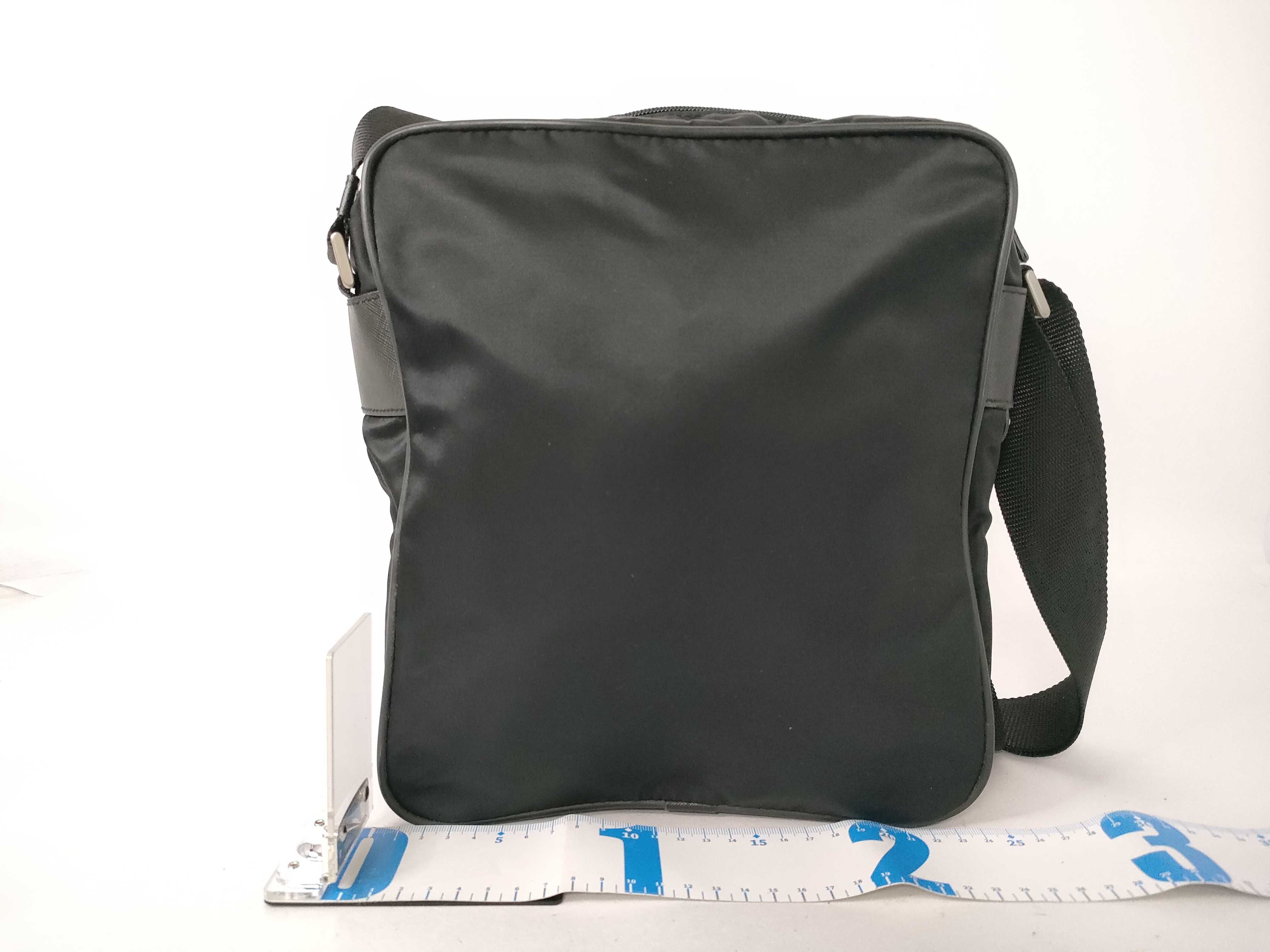 Nylon Black Nylon Shoulder Bag — view 2