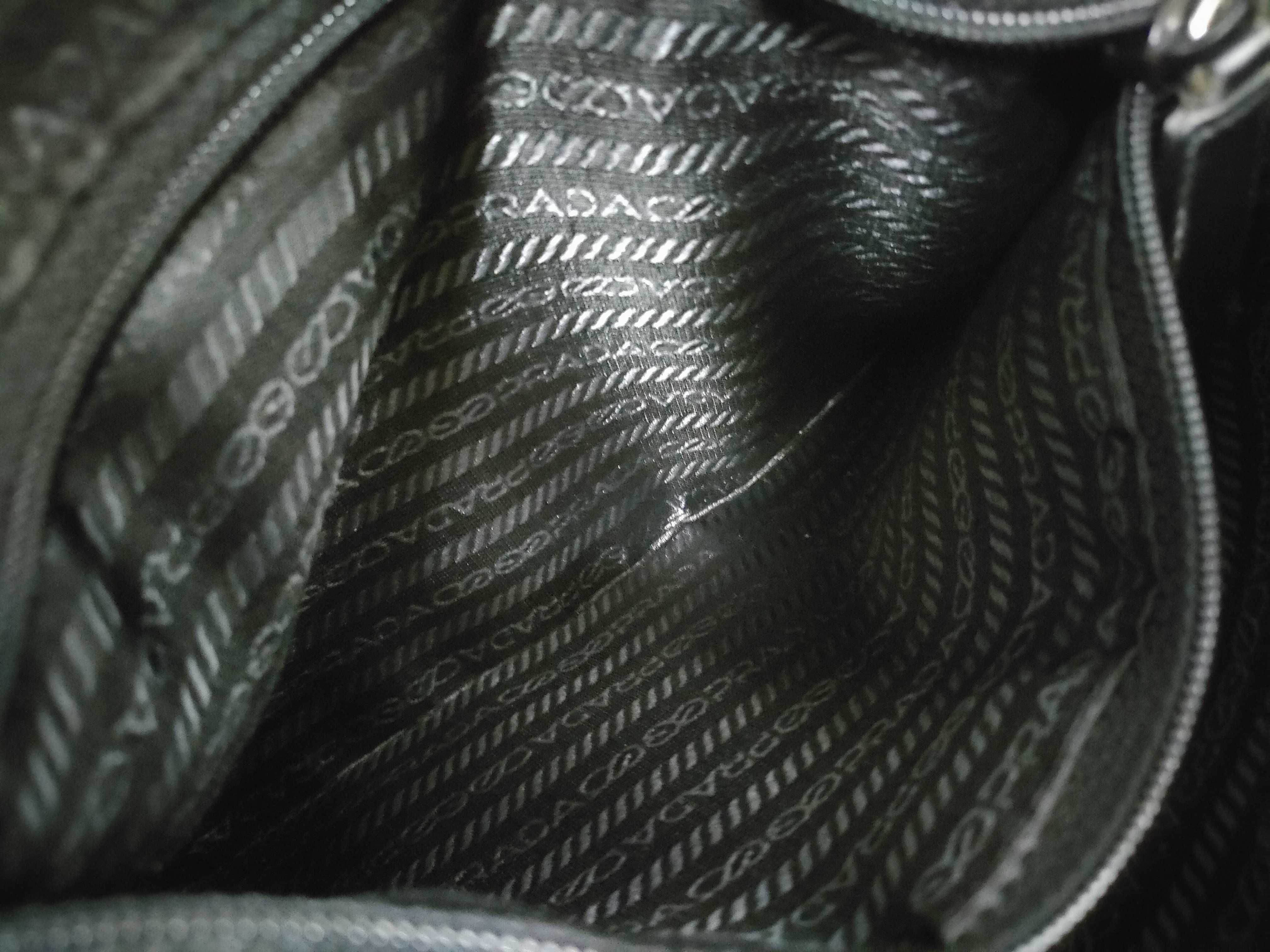 Nylon Black Nylon Shoulder Bag — view 11