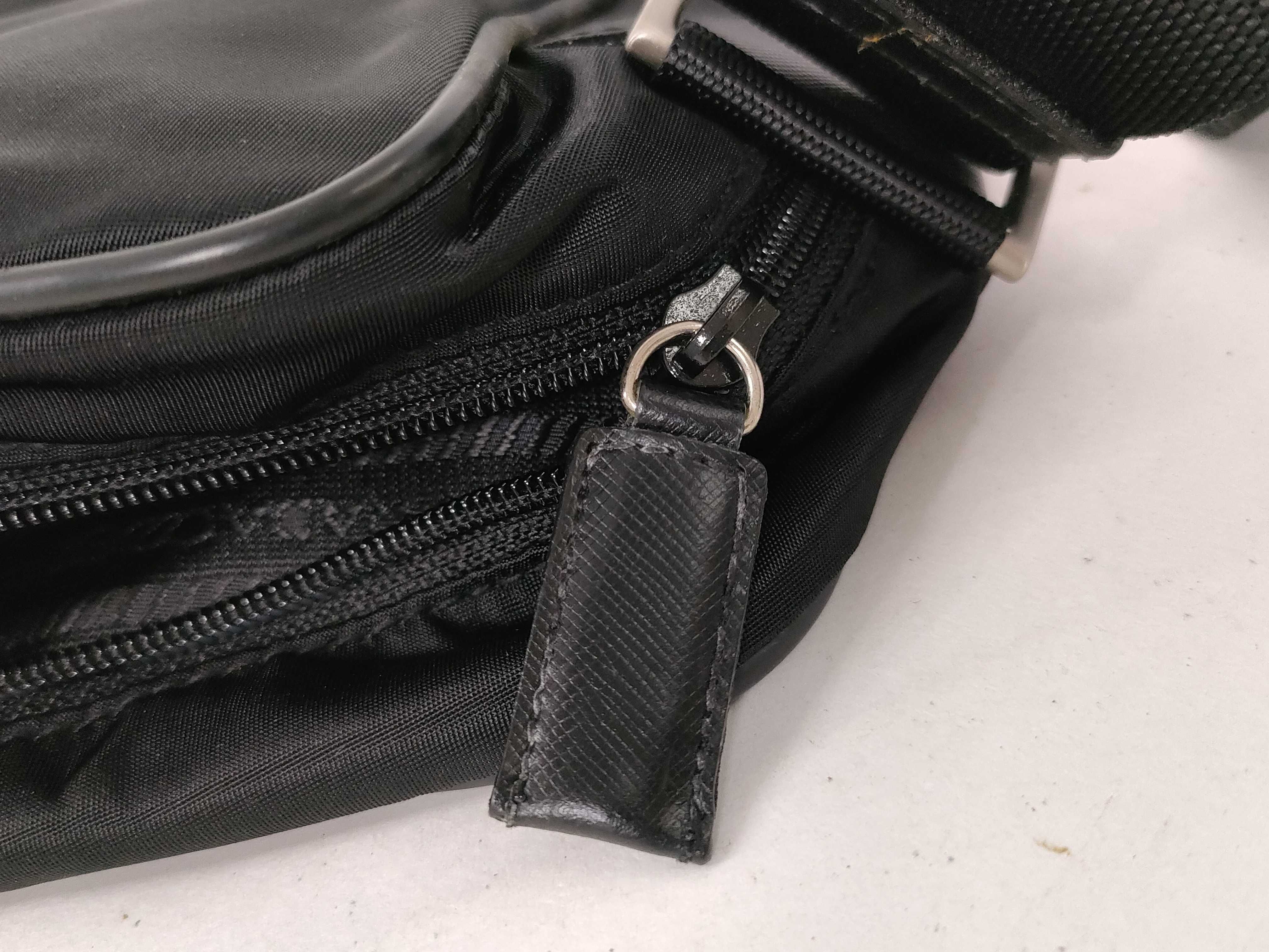 Nylon Black Nylon Shoulder Bag — view 14