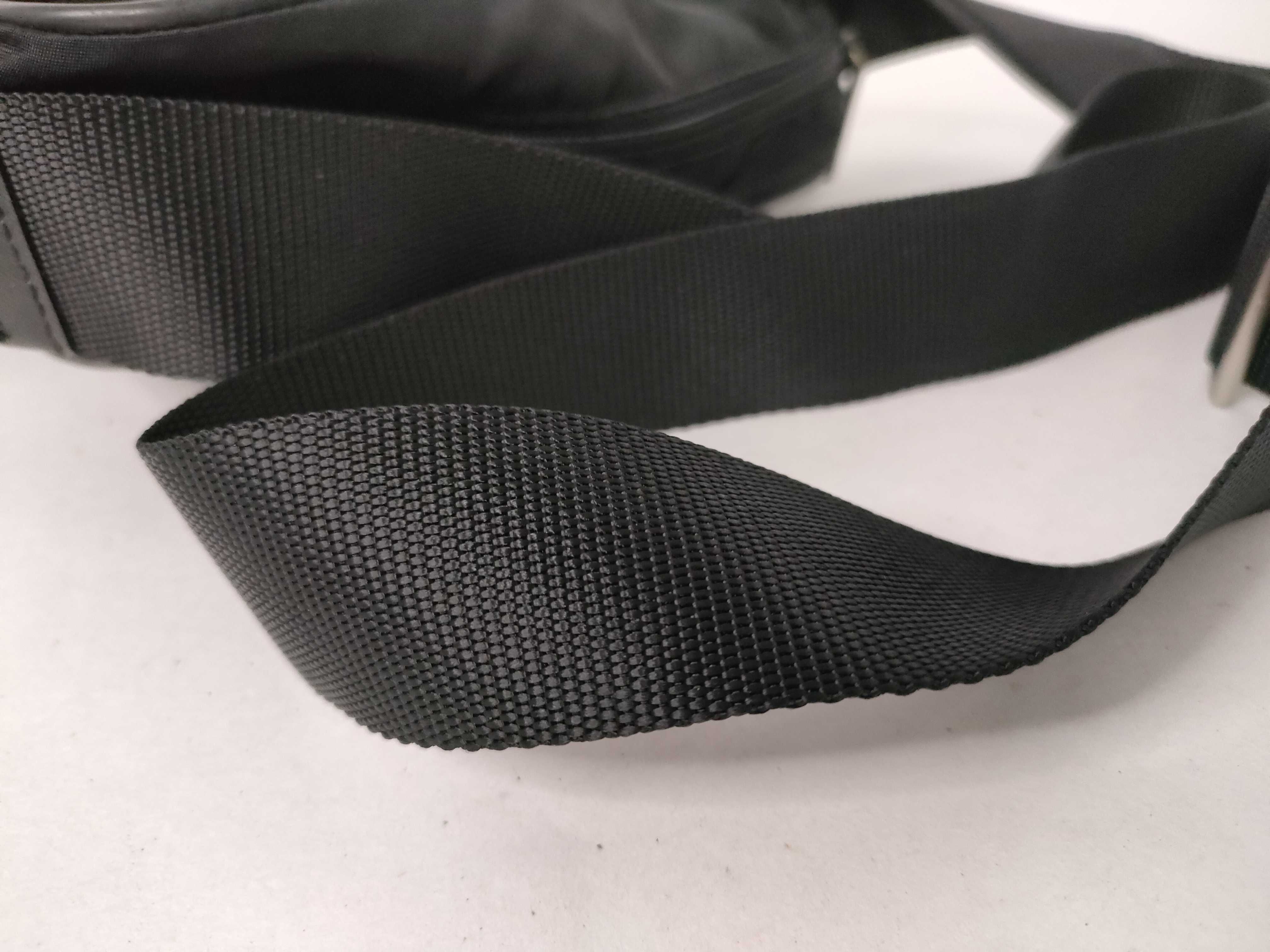 Nylon Black Nylon Shoulder Bag — view 4