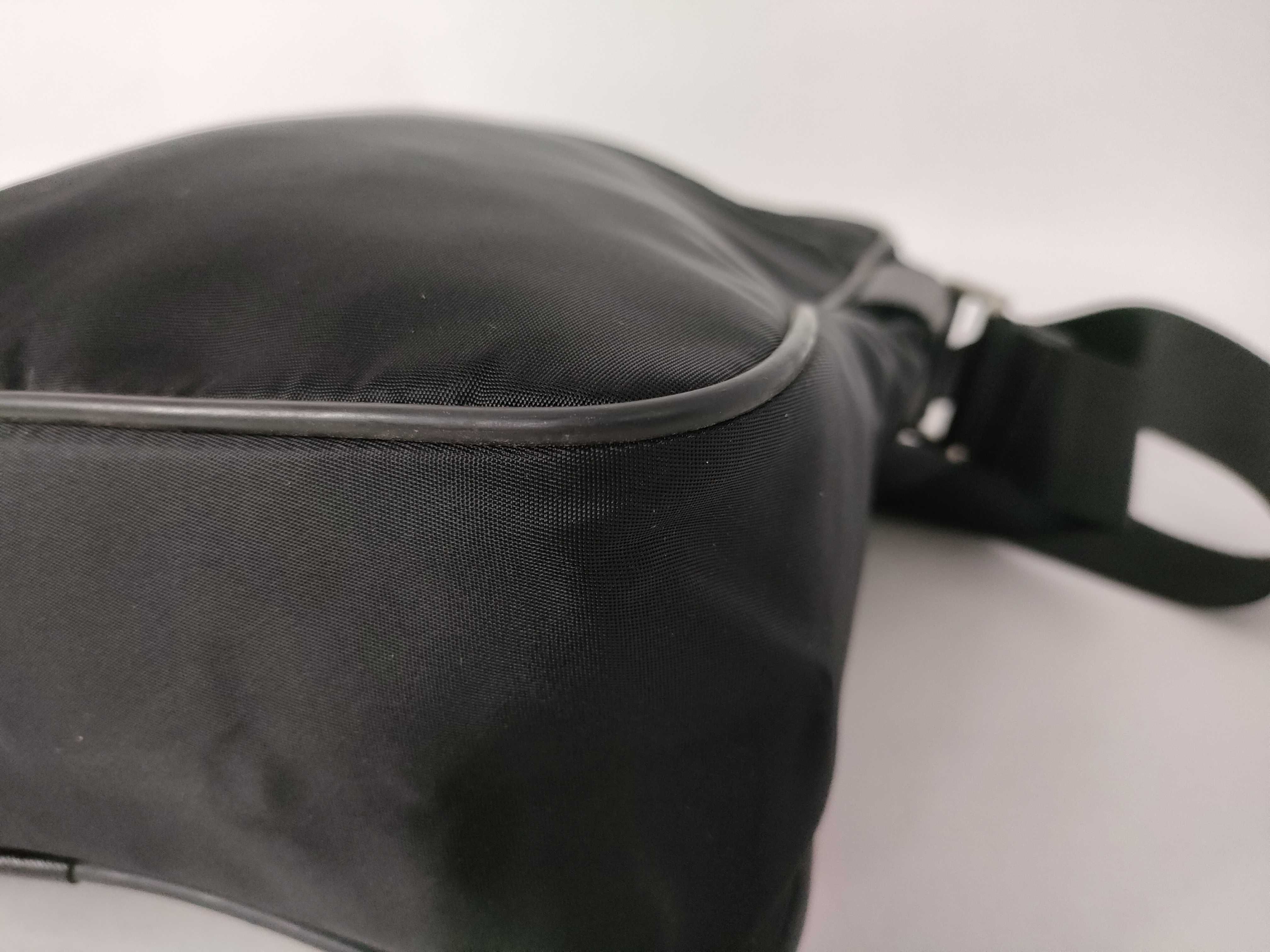 Nylon Black Nylon Shoulder Bag — view 6