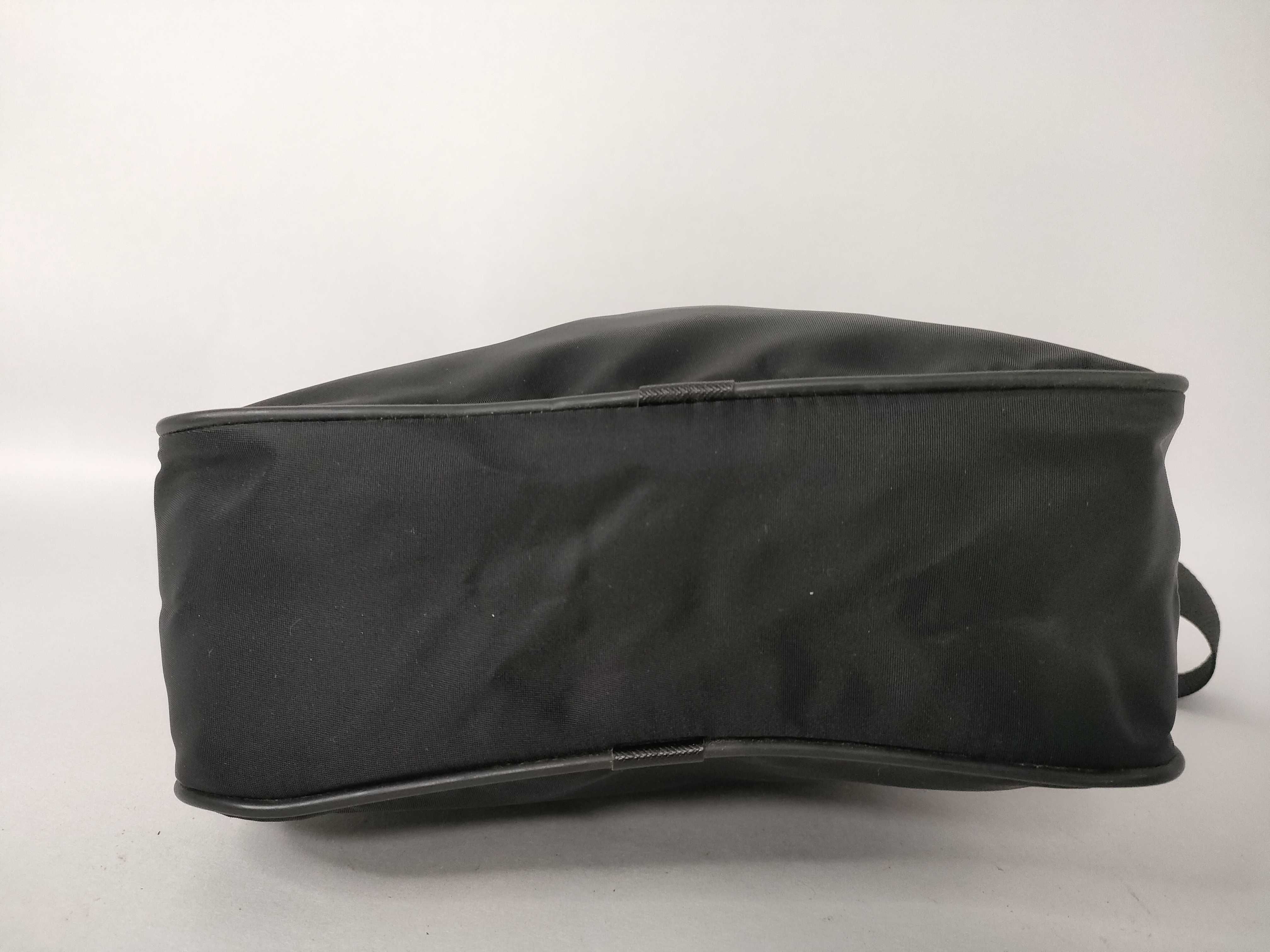 Nylon Black Nylon Shoulder Bag — view 7
