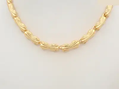 Logo long necklace, chain approximately 45cm