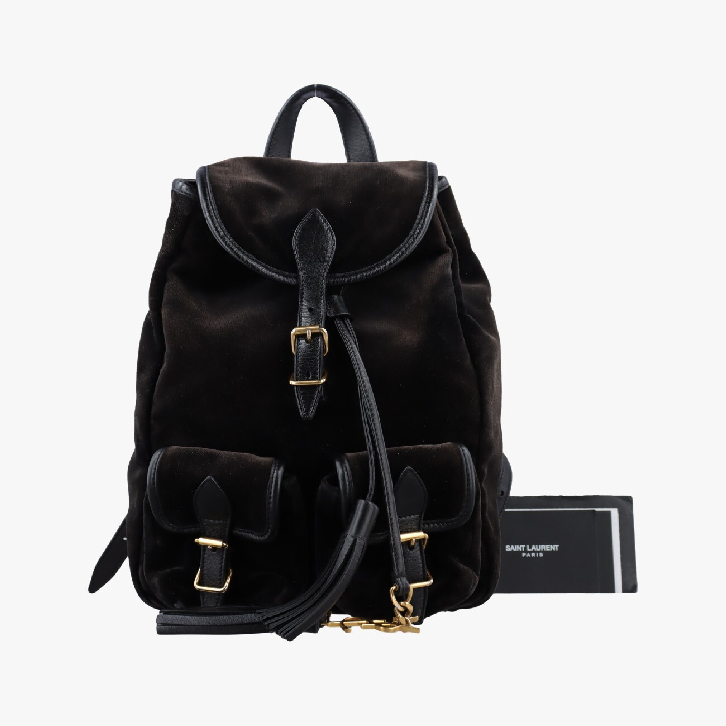 Festival Fringe Backpack, Black Velour, 421943 GNR421943.0416 (Rucksack)