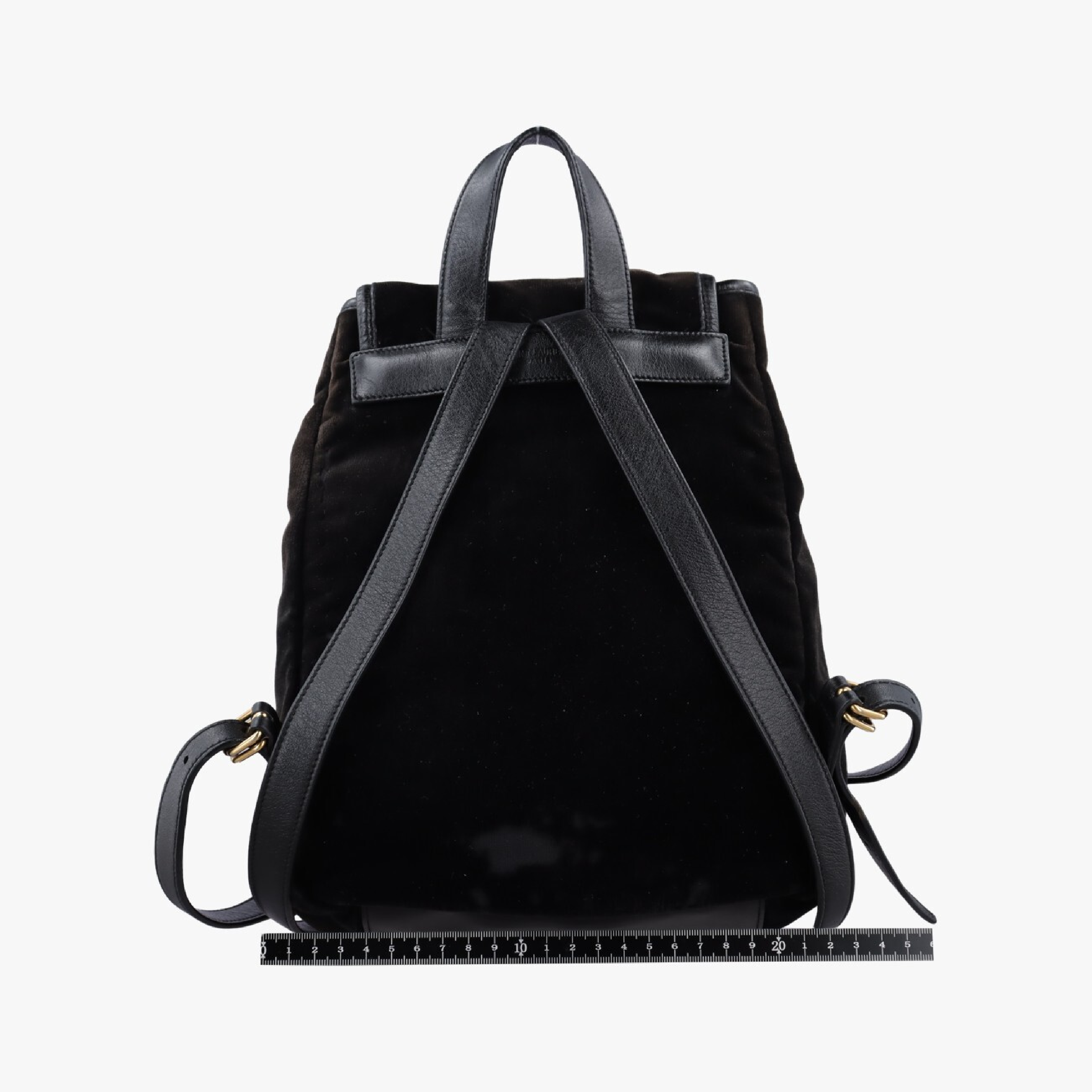 Festival Fringe Backpack, Black Velour, 421943 GNR421943.0416 (Rucksack) — view 2