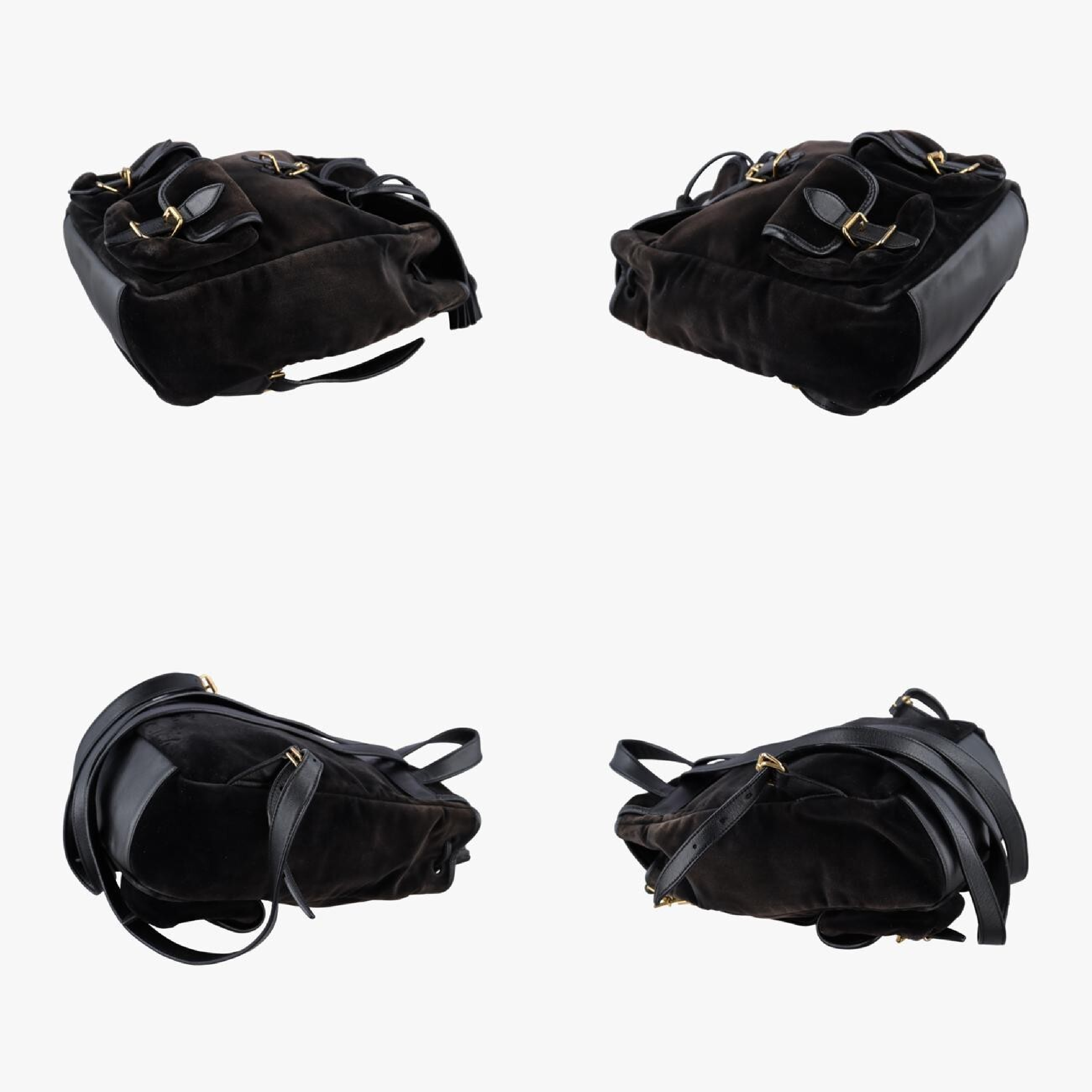 Festival Fringe Backpack, Black Velour, 421943 GNR421943.0416 (Rucksack) — view 4