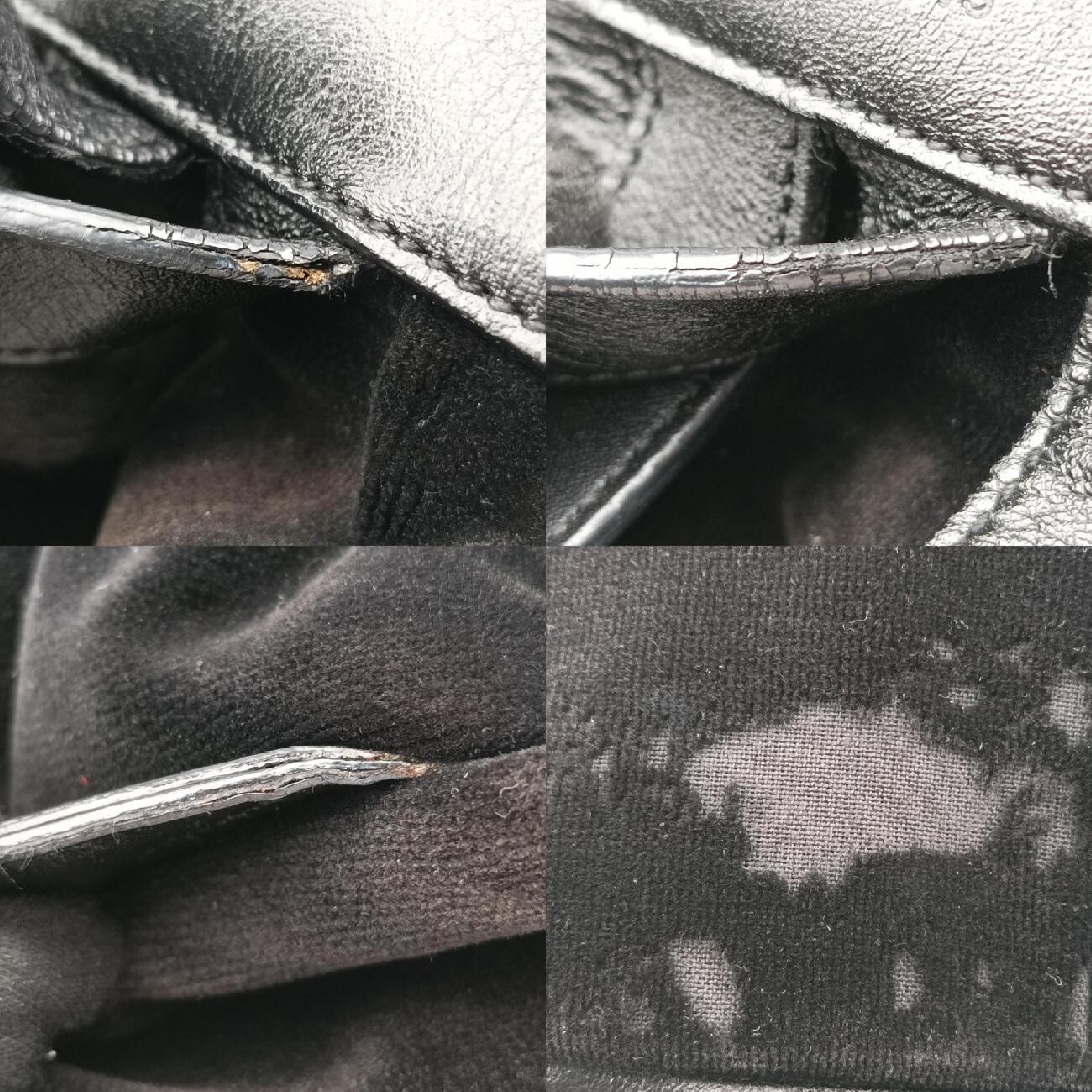 Festival Fringe Backpack, Black Velour, 421943 GNR421943.0416 (Rucksack) — view 10