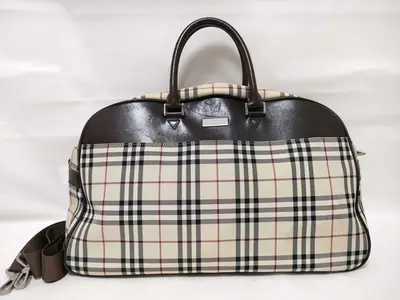 Nova Check 2-Way Boston Bag