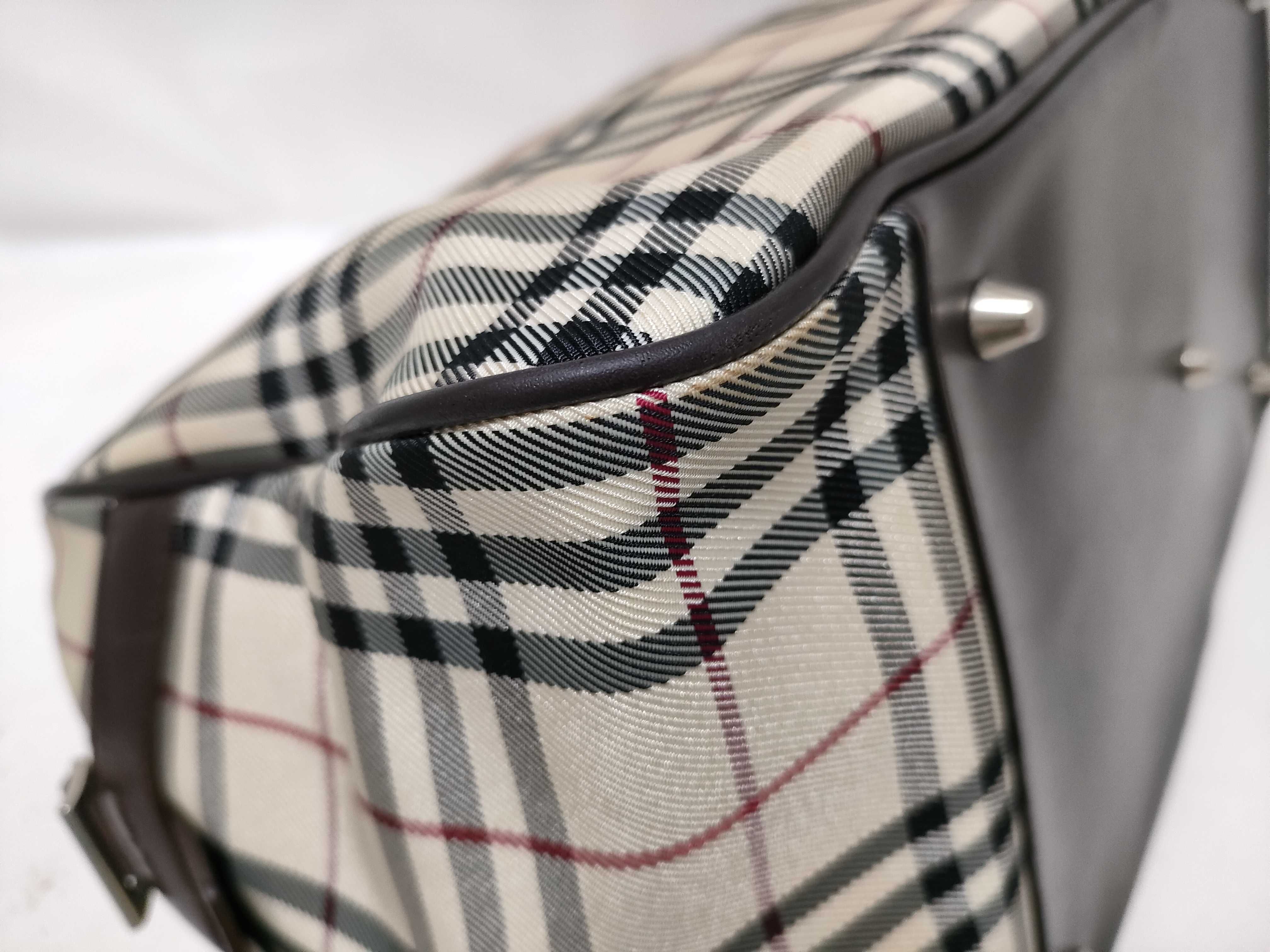 Nova Check 2-Way Boston Bag — view 6
