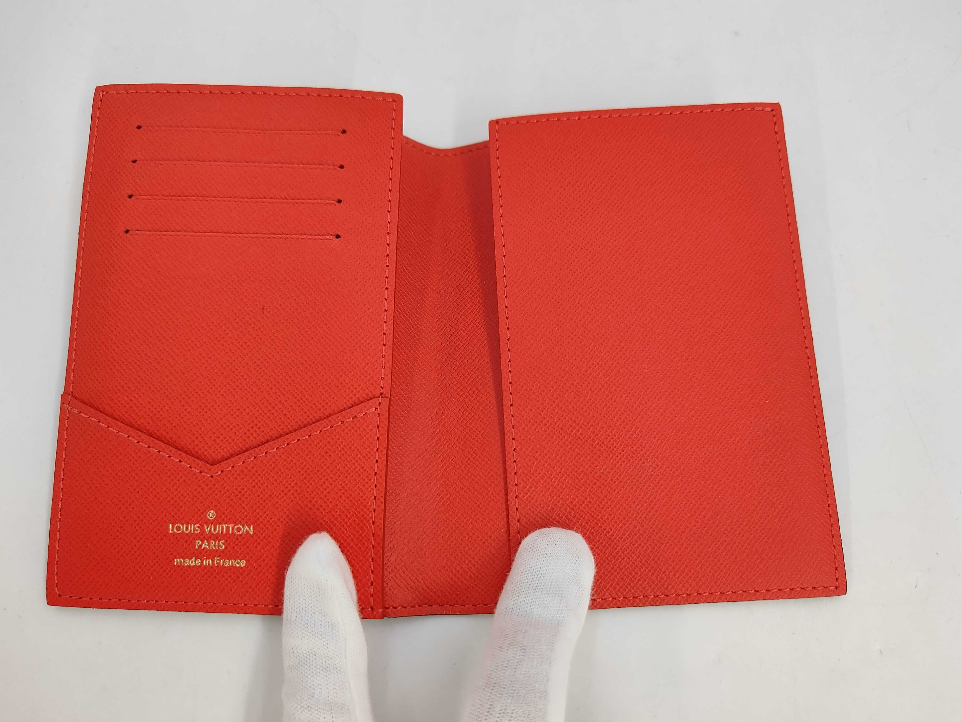 Brown Monogram Lion Passport Cover Notebook Cover — view 4