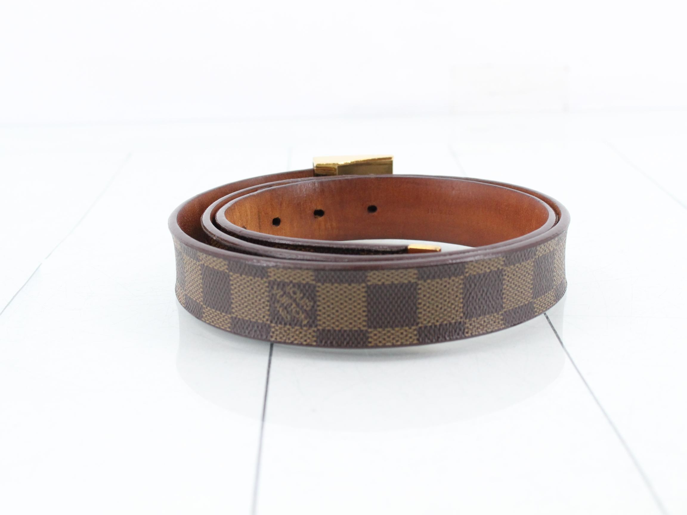 Damier Carrée 95/38 Belt — view 2