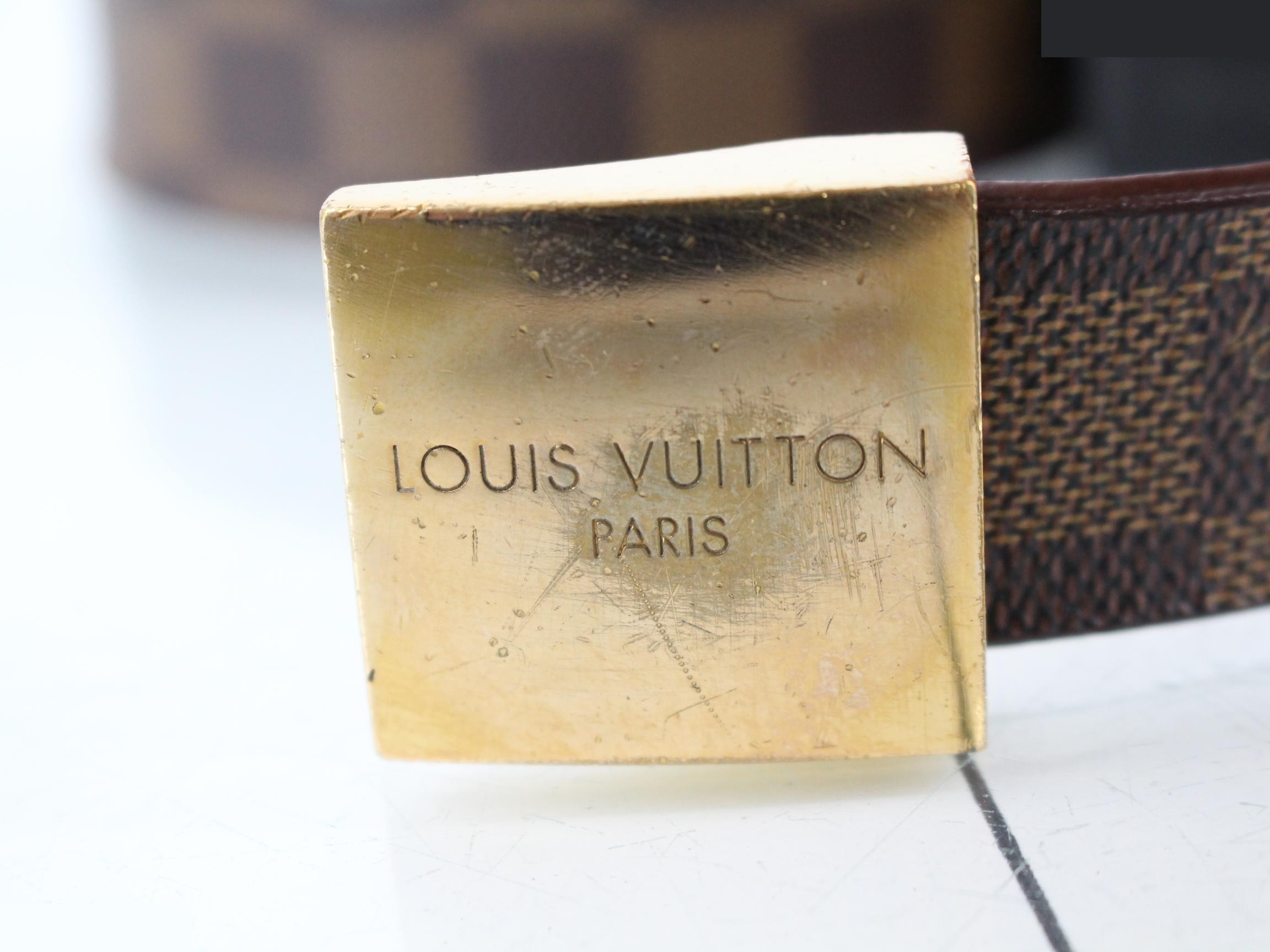 Damier Carrée 95/38 Belt — view 3