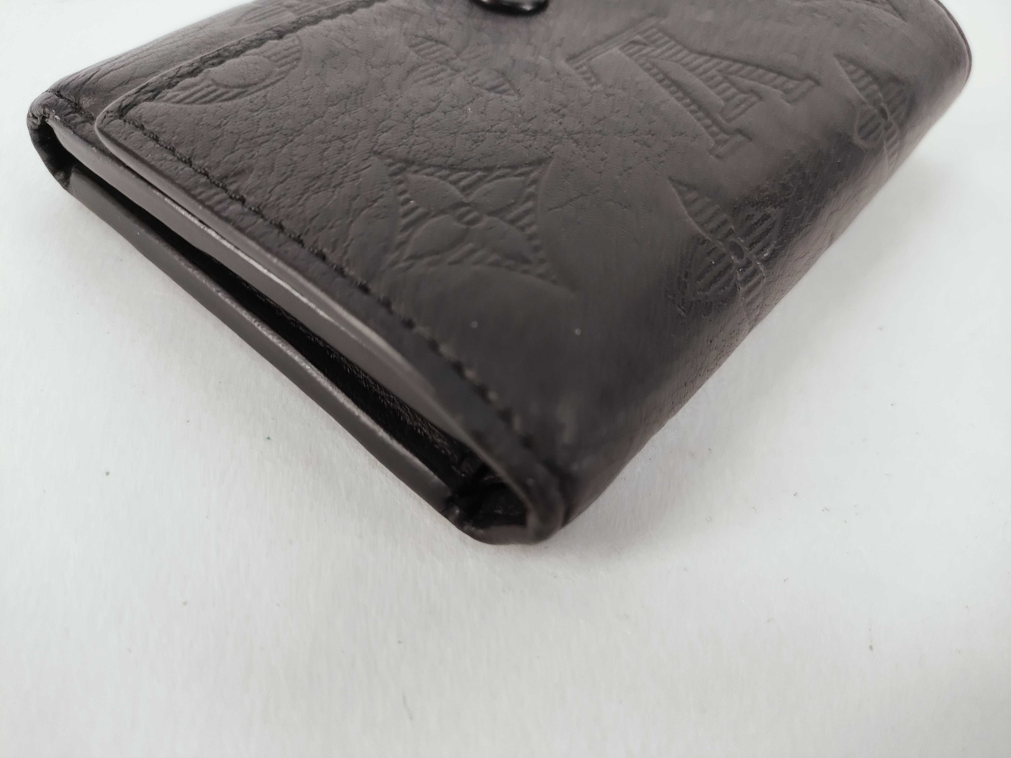 Monogram Louis Vuitton Monogram Shadow Victor Wallet Black Compact Wallet M12635 IC Wallet — view 3