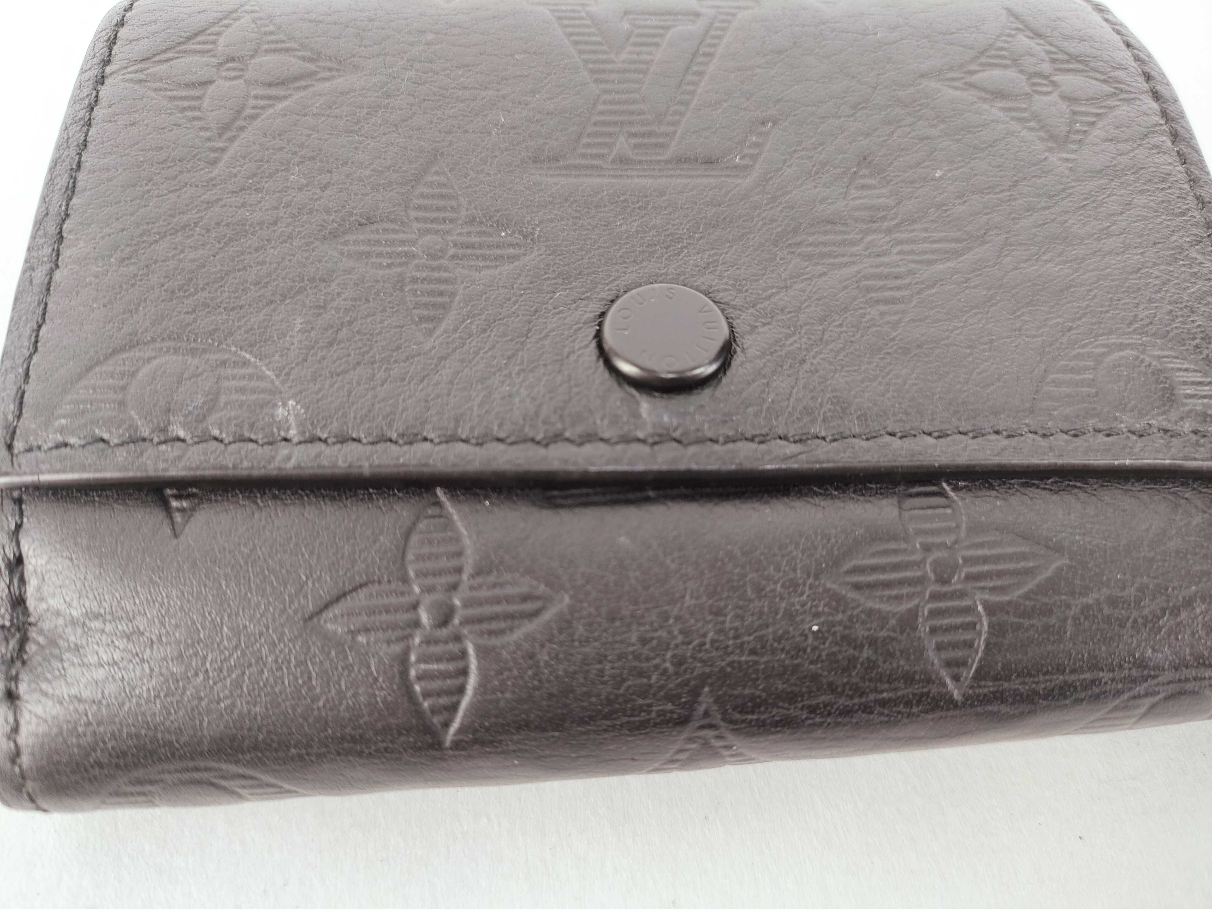 Monogram Louis Vuitton Monogram Shadow Victor Wallet Black Compact Wallet M12635 IC Wallet — view 8