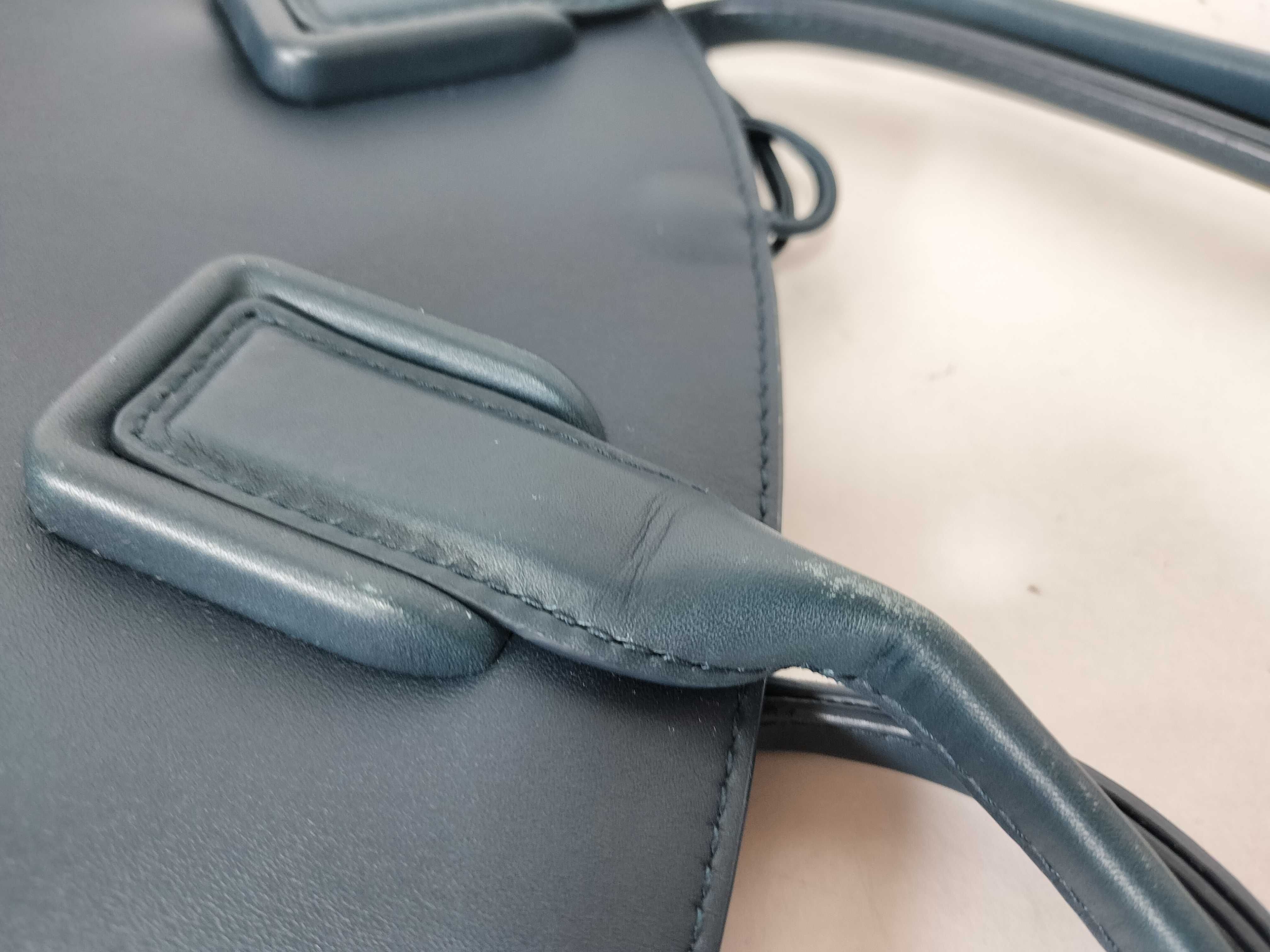 Leather Basket Bag Shoulder Bag — view 5