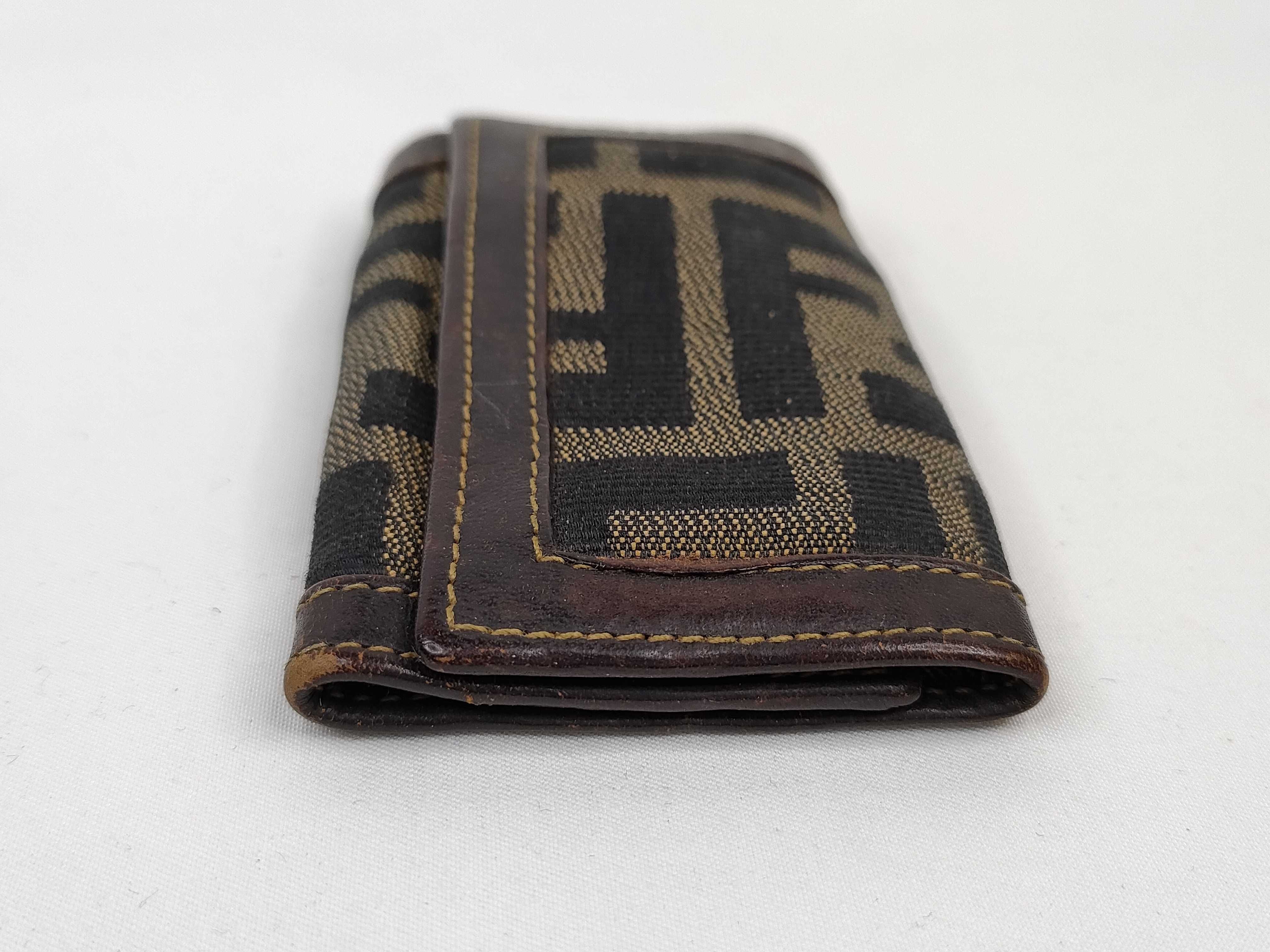 Zucca pattern Fendi Macadam key case — view 4
