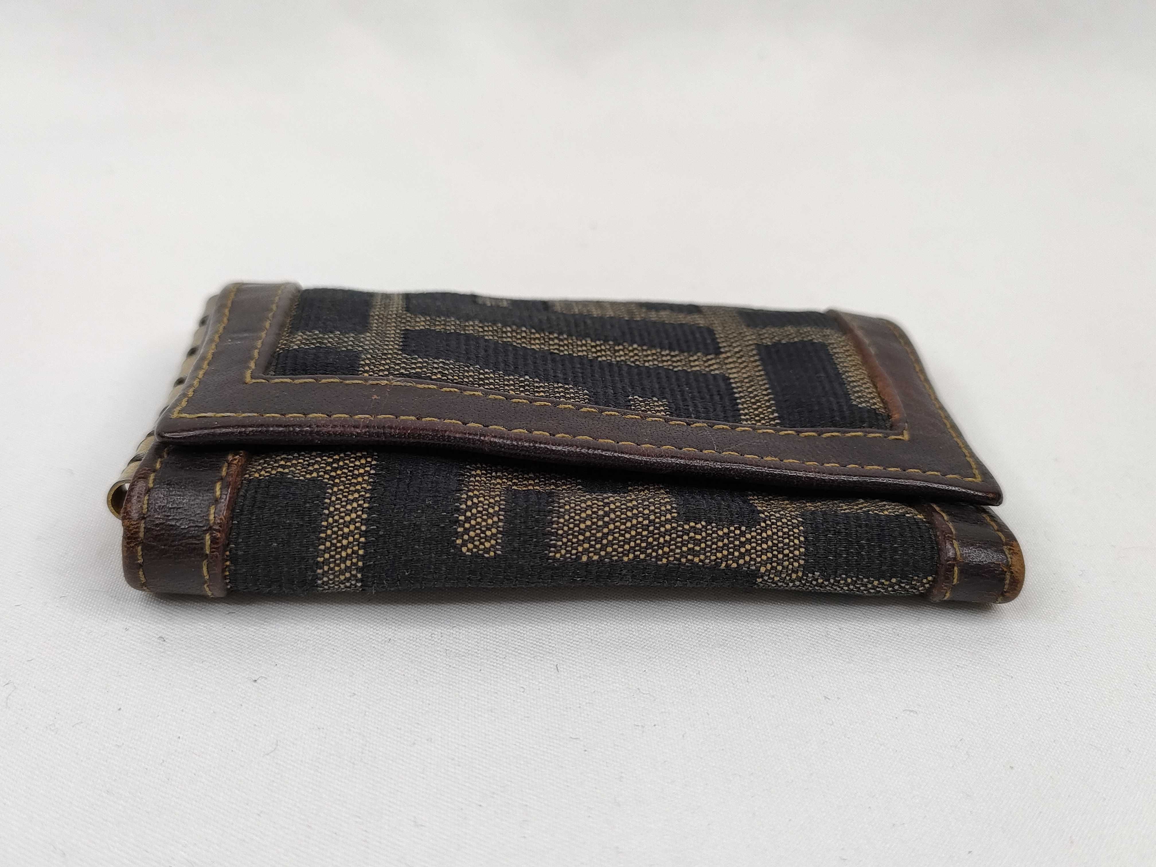 Zucca pattern Fendi Macadam key case — view 5