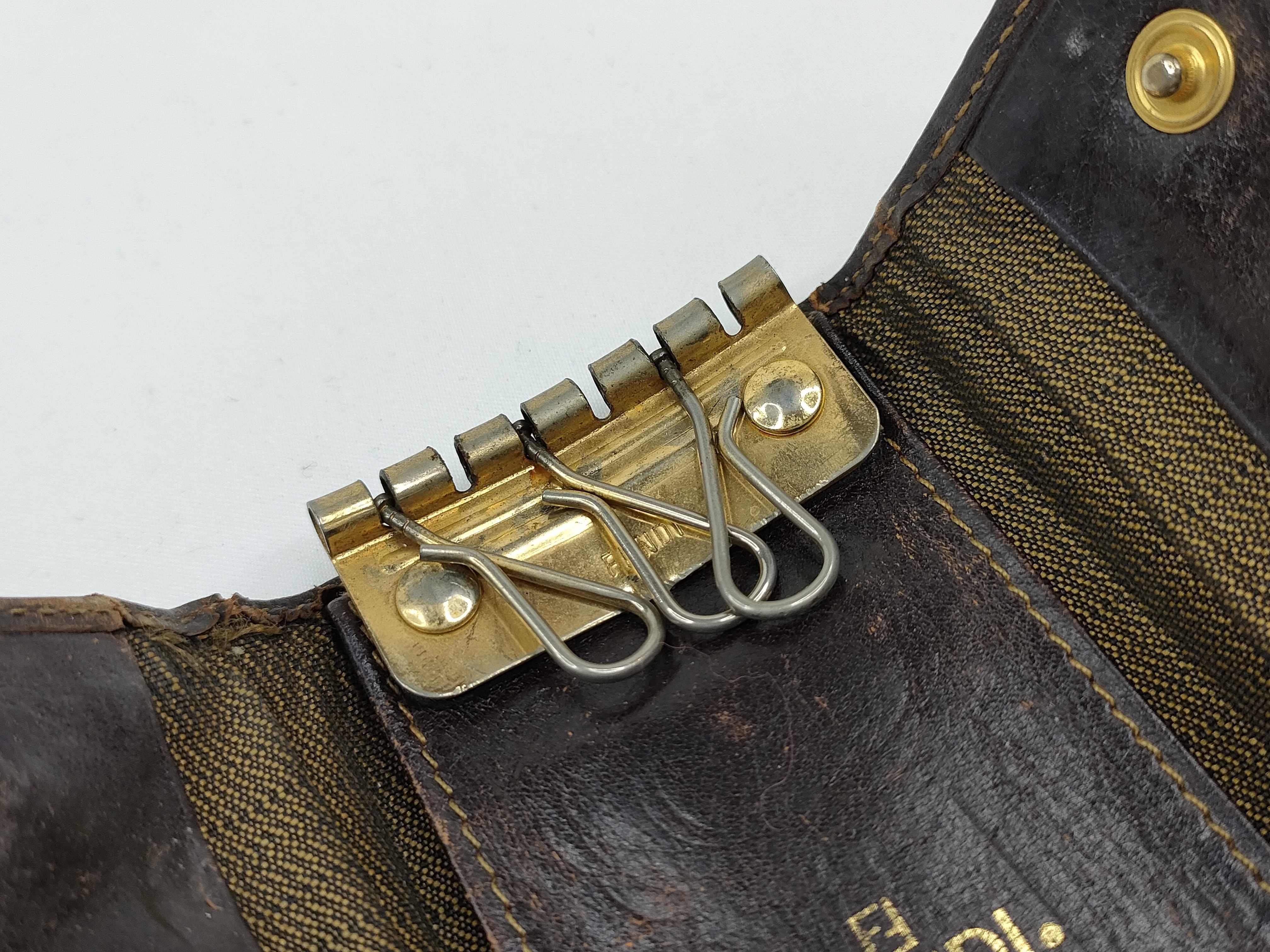 Zucca pattern Fendi Macadam key case — view 8