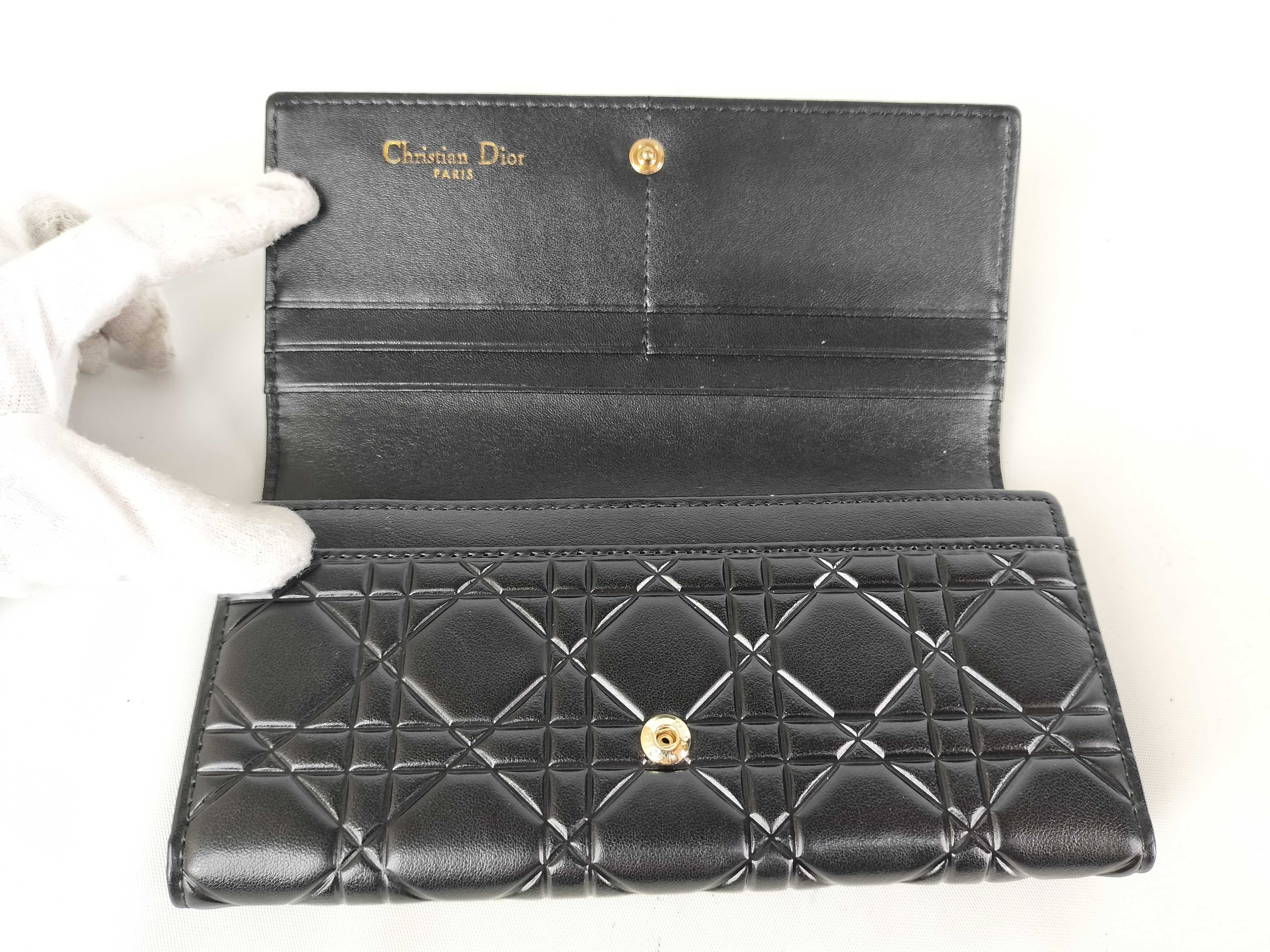 Cannage Bi-fold Long Wallet — view 6