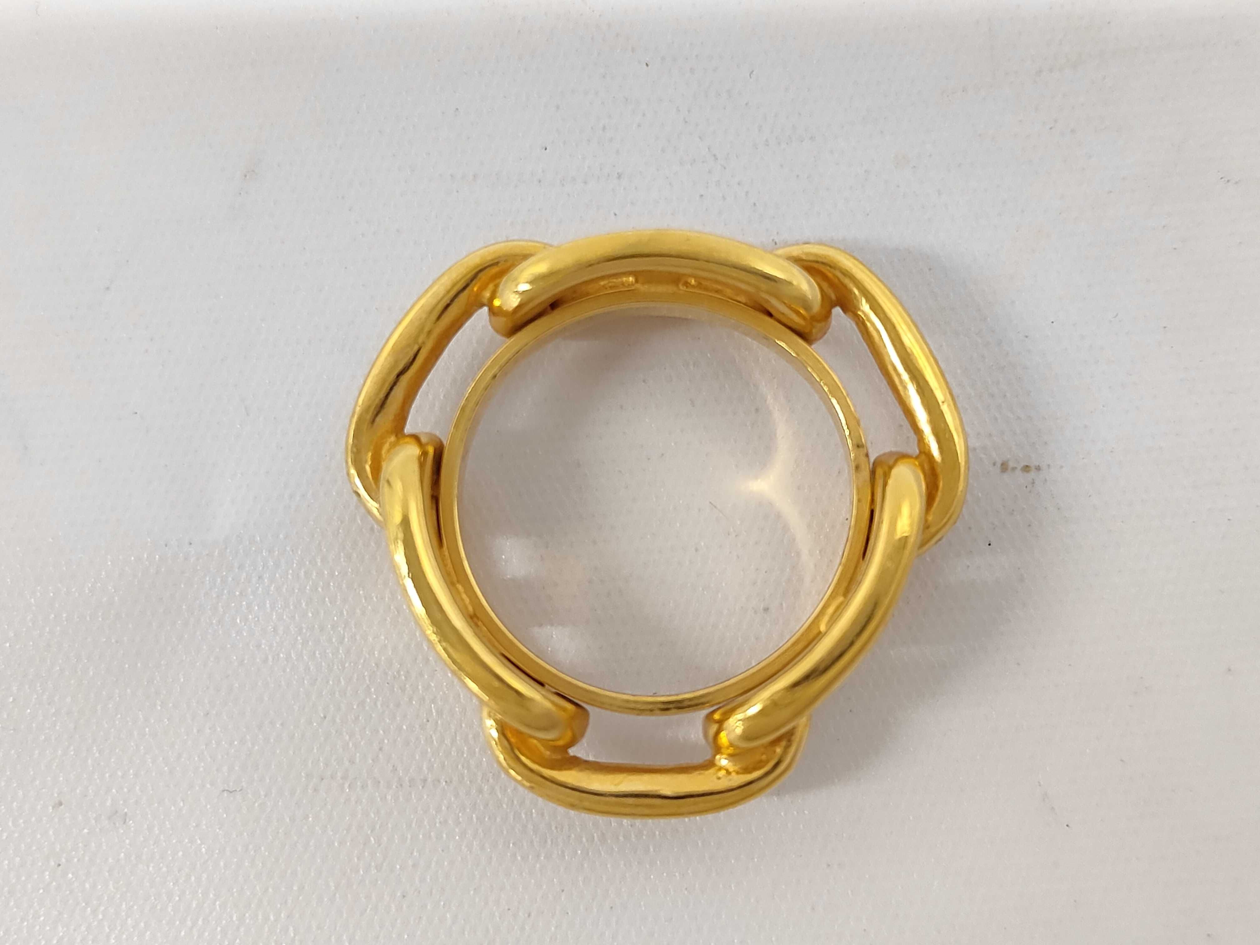 Chaine d'Ancre Scarf Ring, Gold, Other Accessories — view 3