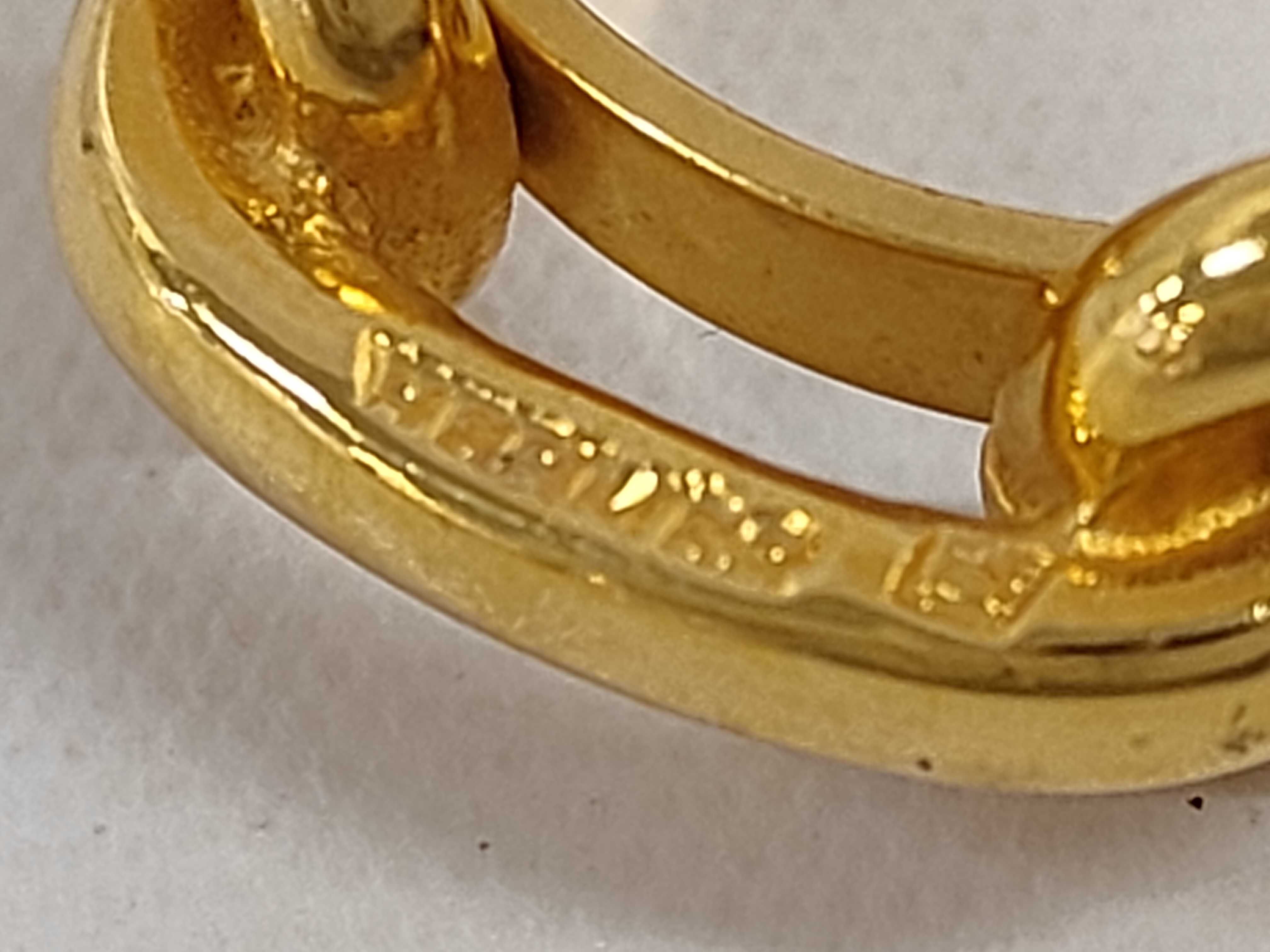 Chaine d'Ancre Scarf Ring, Gold, Other Accessories — view 5