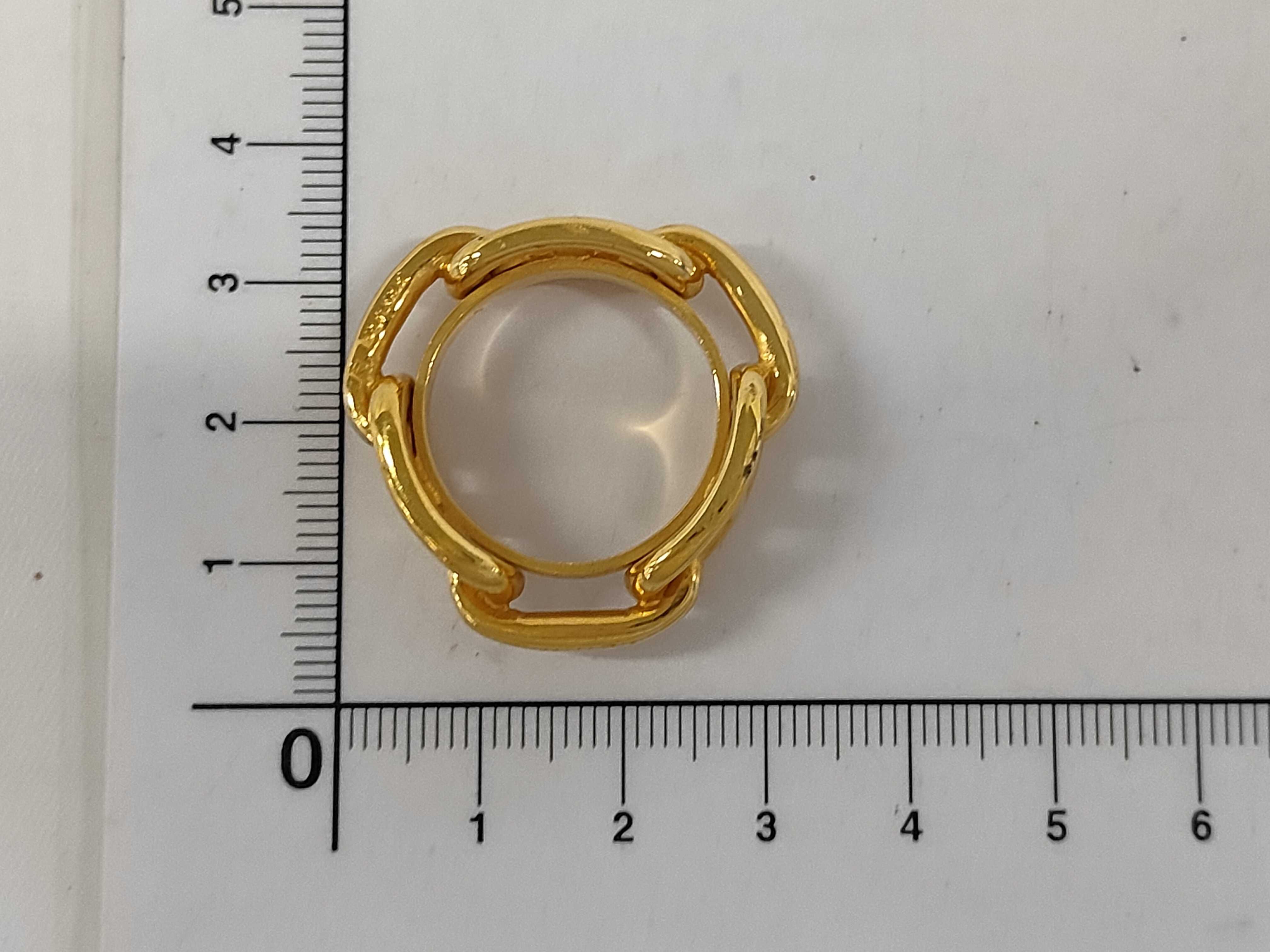 Chaine d'Ancre Scarf Ring, Gold, Other Accessories — view 7