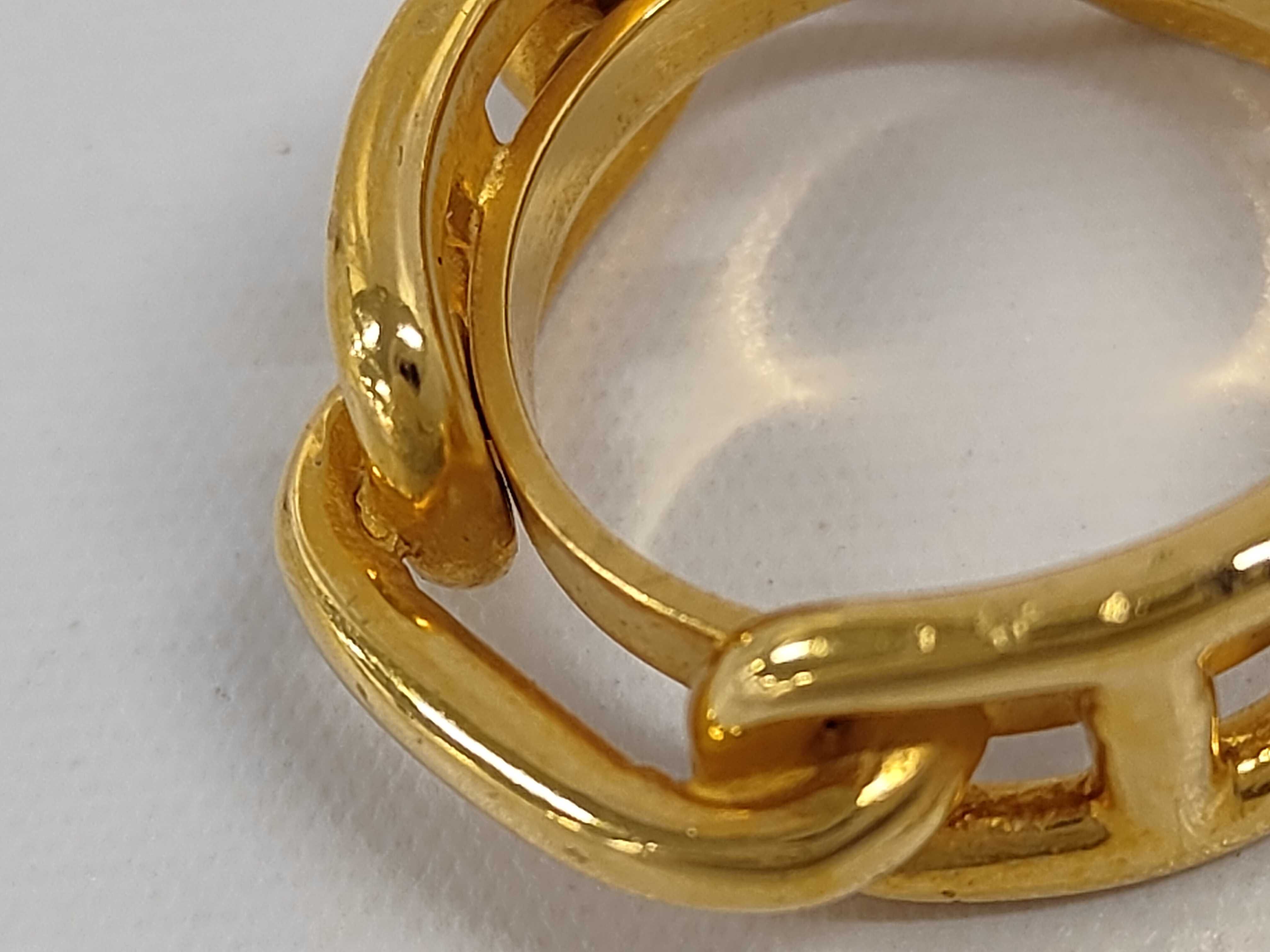 Chaine d'Ancre Scarf Ring, Gold, Other Accessories — view 10