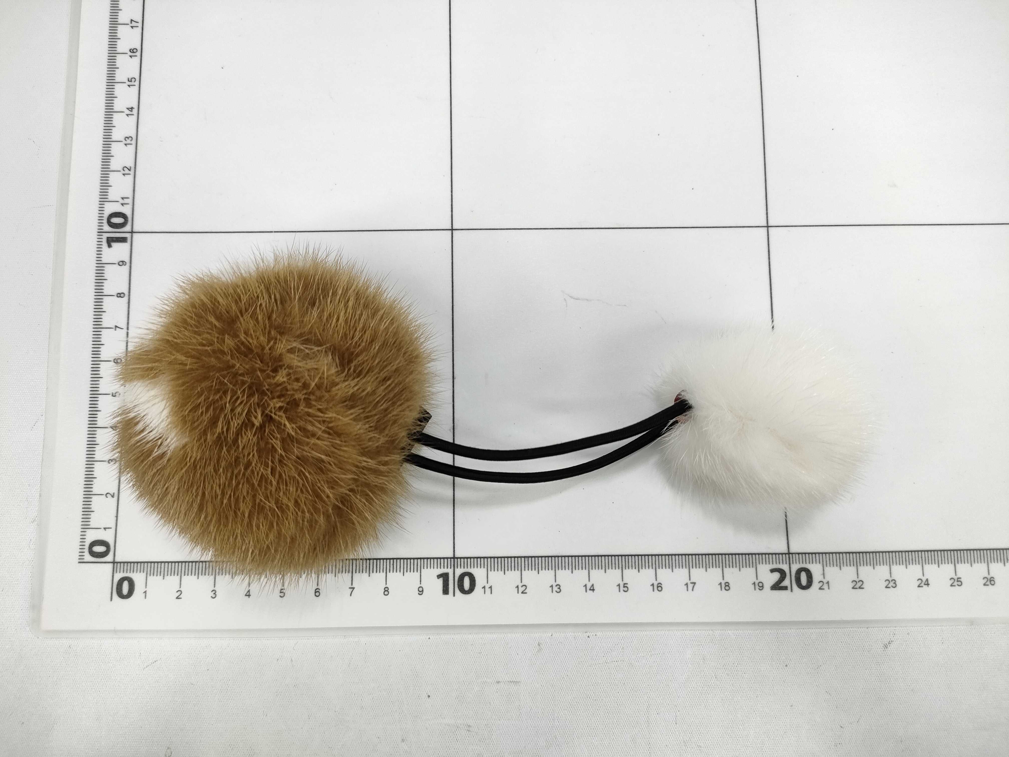M77738 Scrunchie Vison Hair Tie Hair Accessory — view 2