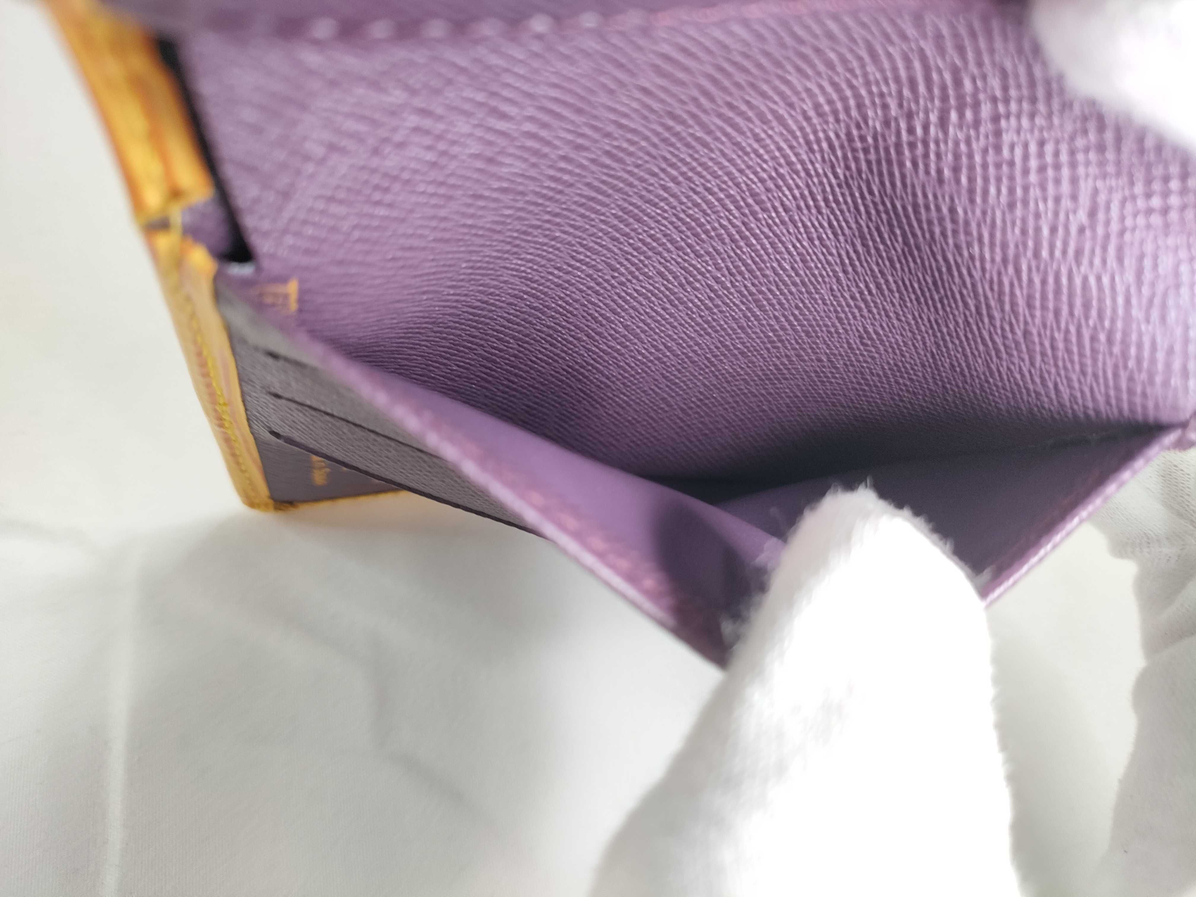 Epi Louis Vuitton Epi Portefeuille 6 Cartes Credit Card Case M63319 Billfold — view 12
