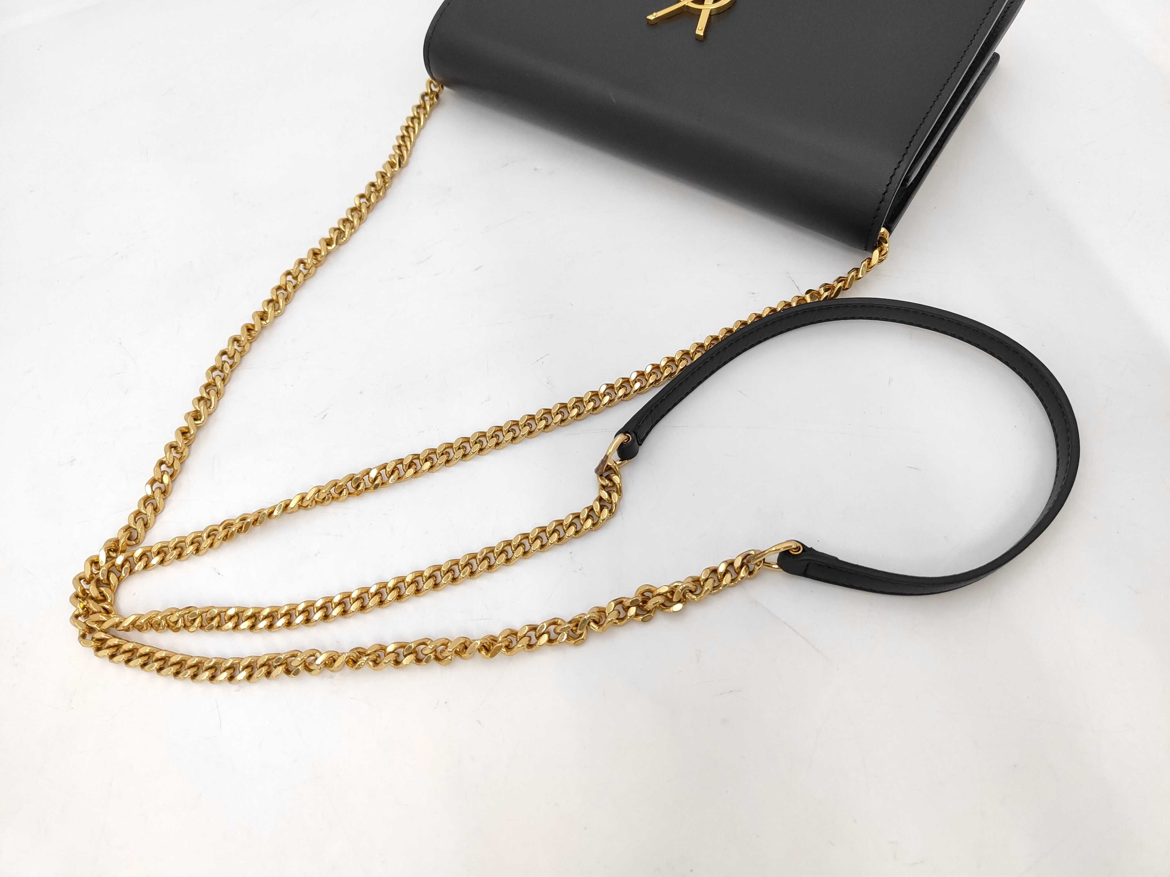 Kate Tassel Chain Black Shoulder Bag — view 4