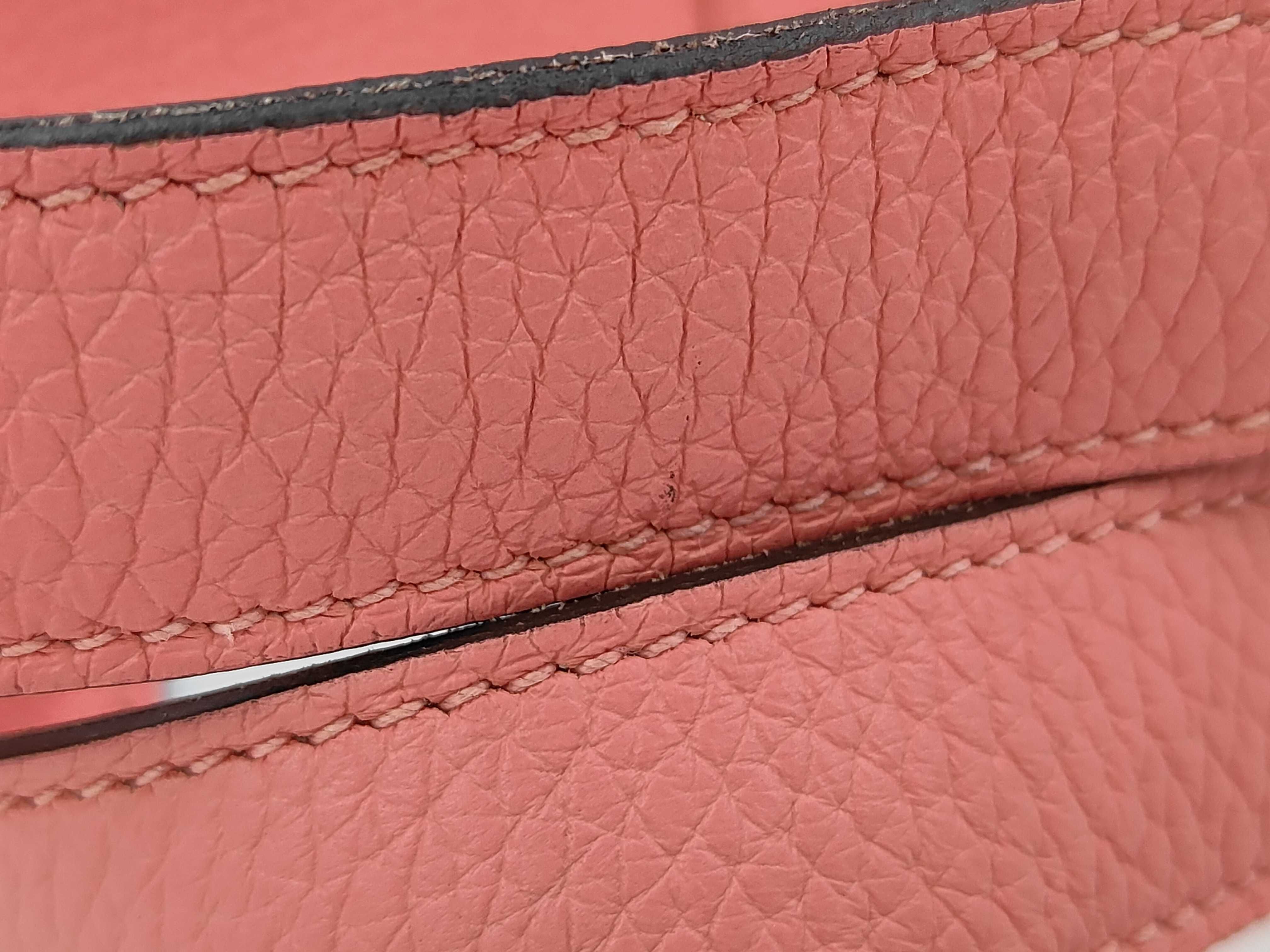 Picotin Lock PM Pink Handbag (Stamped D) — view 6