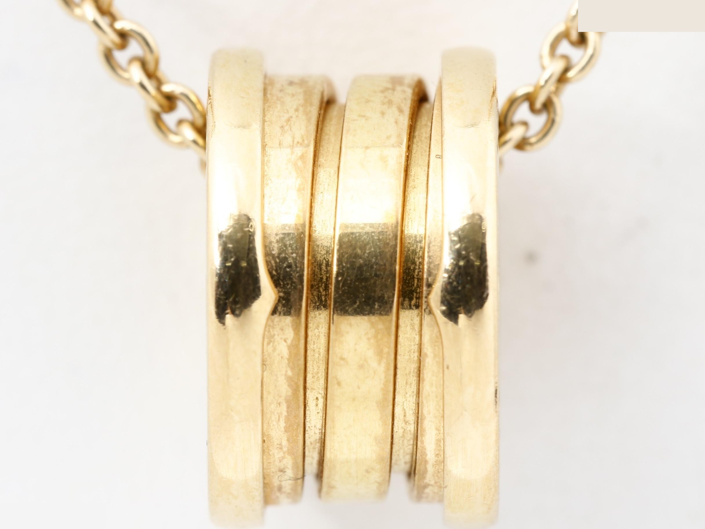 K18 13.8g PG B.zero1 Necklace, Chain approx. 46cm — view 2
