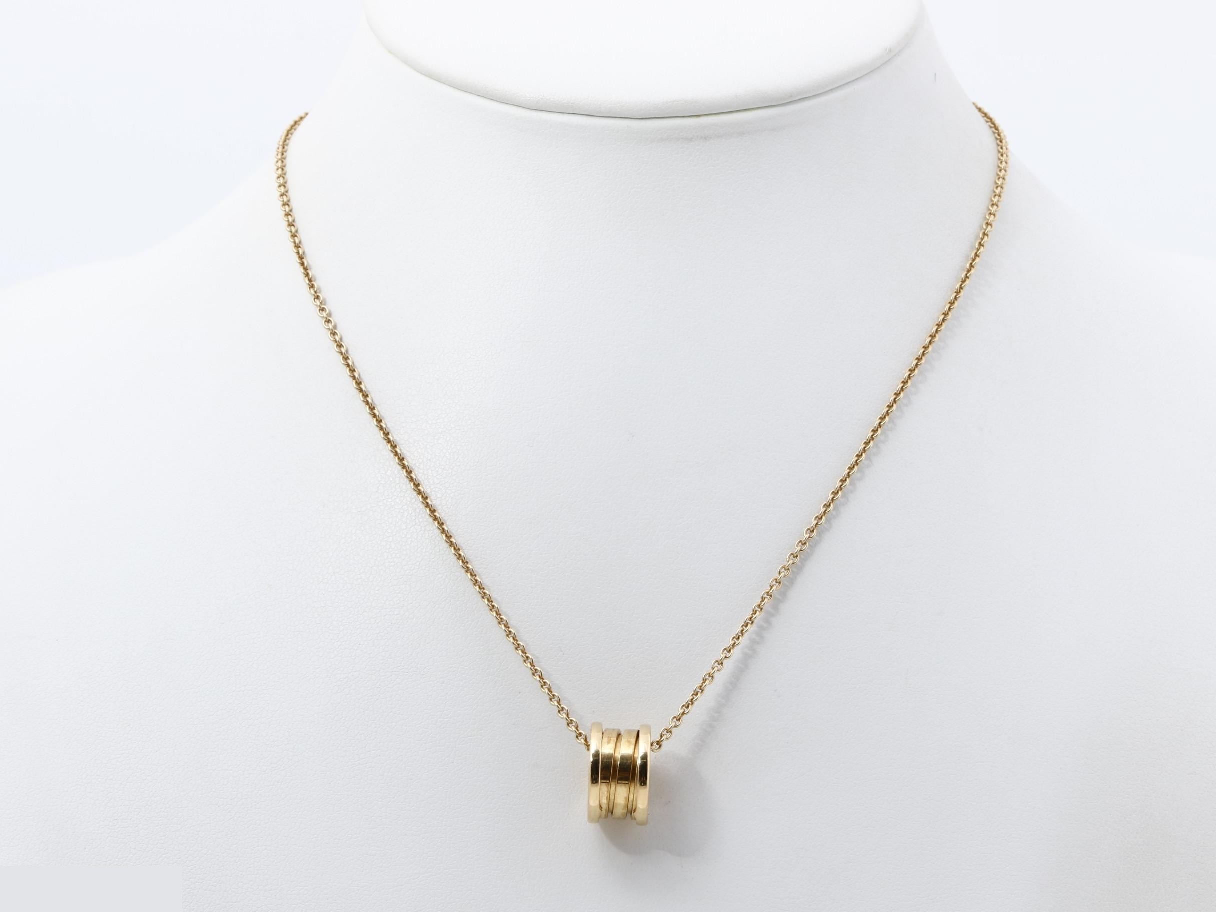 K18 13.8g PG B.zero1 Necklace, Chain approx. 46cm — view 6