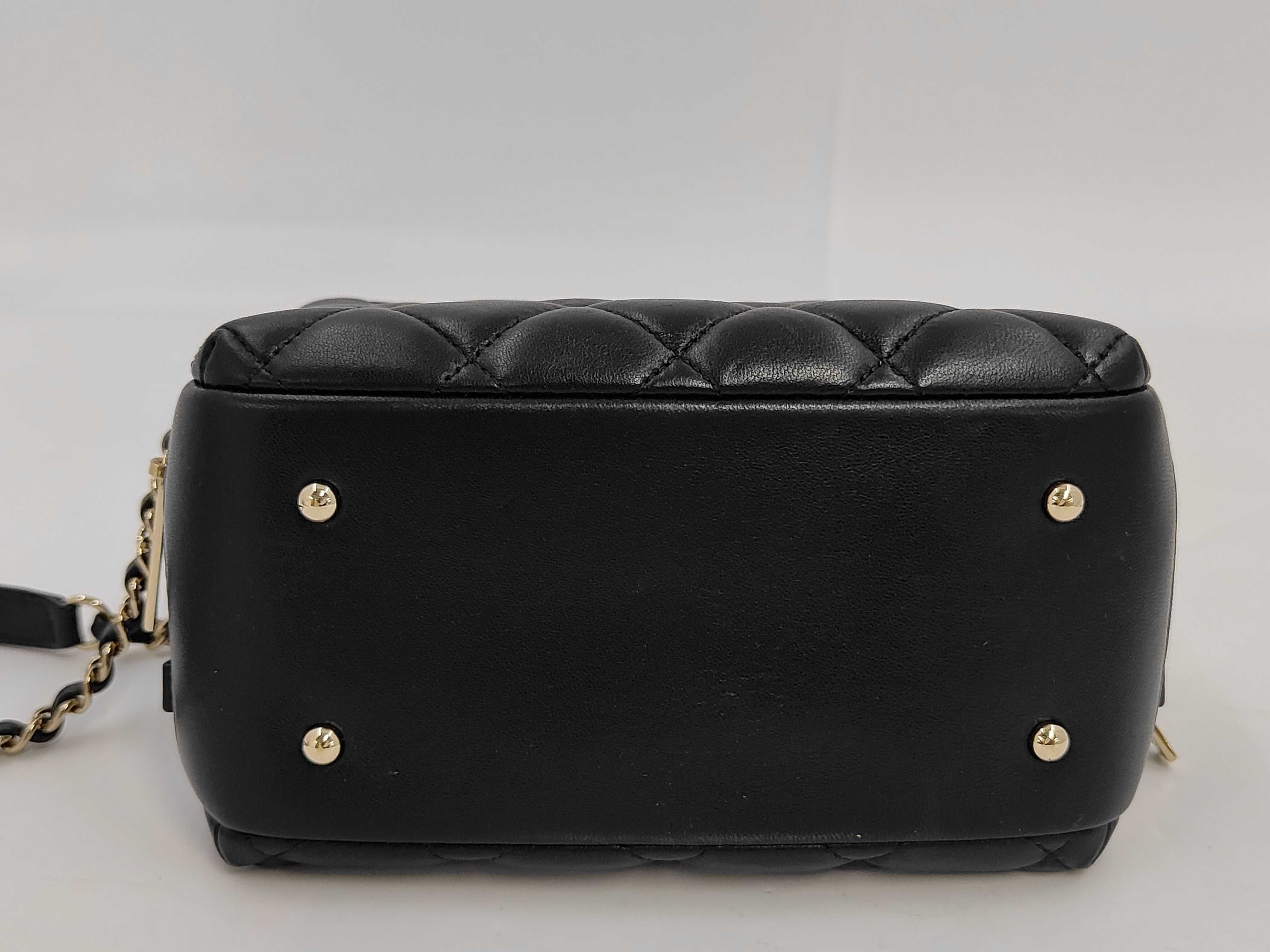 Lambskin Trendy Bowling Bag 30150326 Seal Card Handbag — view 4