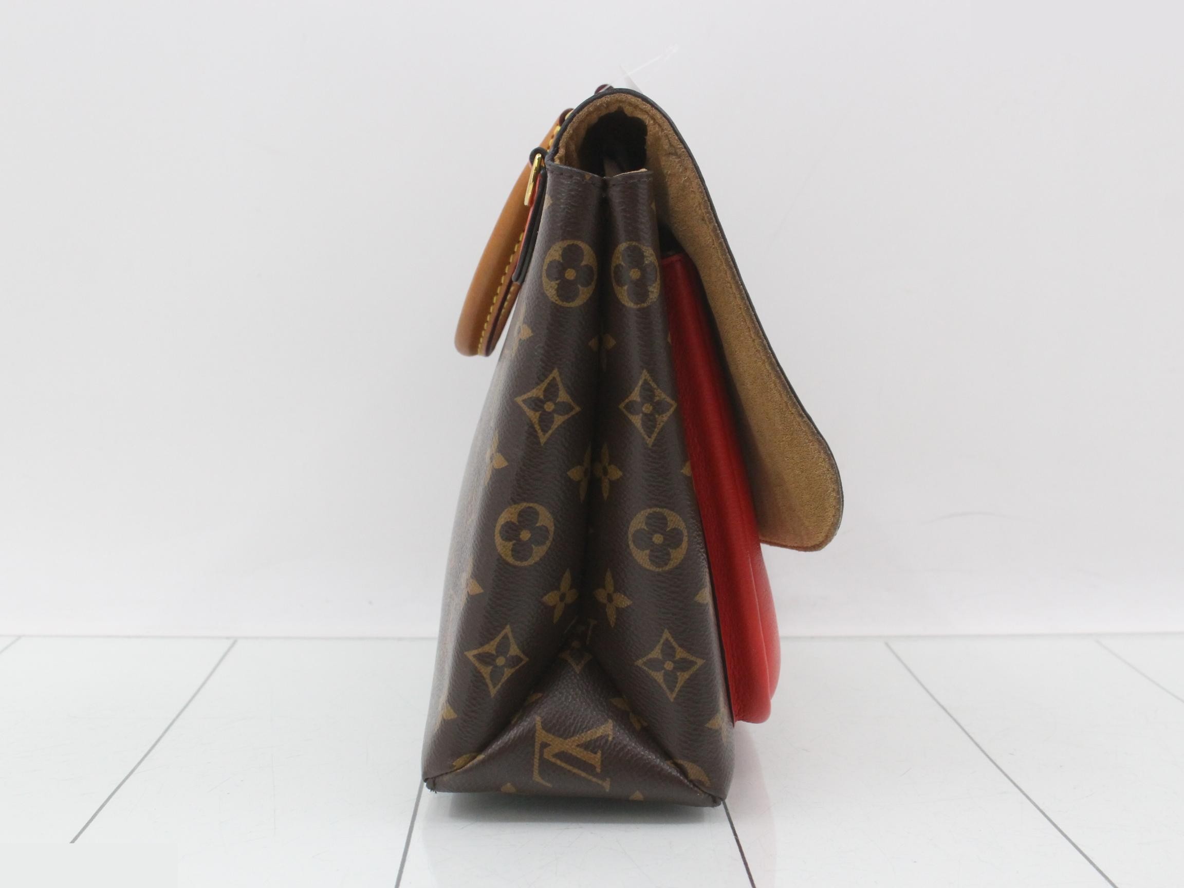 Monogram Marignan Coquelicot 2-Way Handbag — view 4
