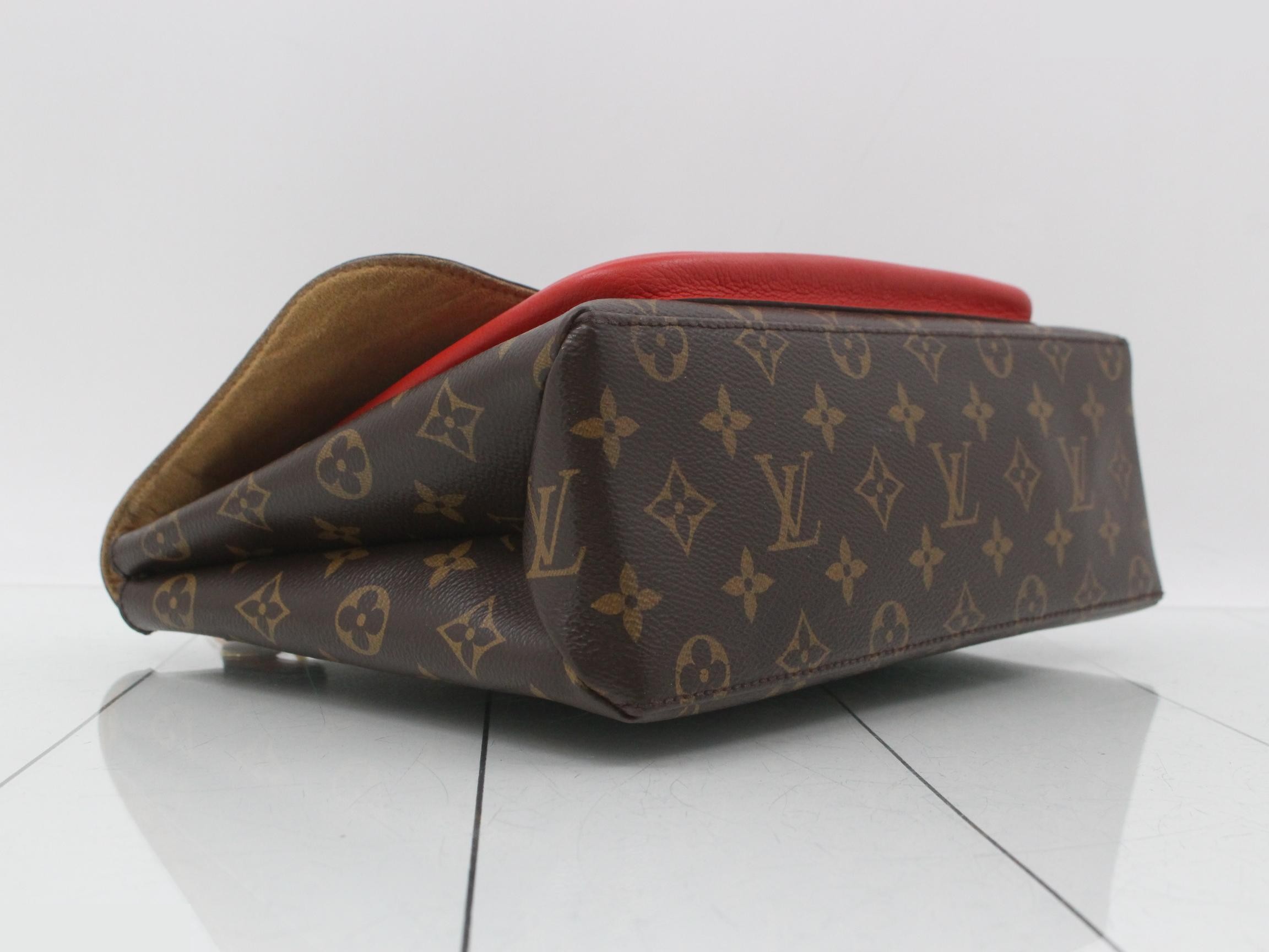 Monogram Marignan Coquelicot 2-Way Handbag — view 5