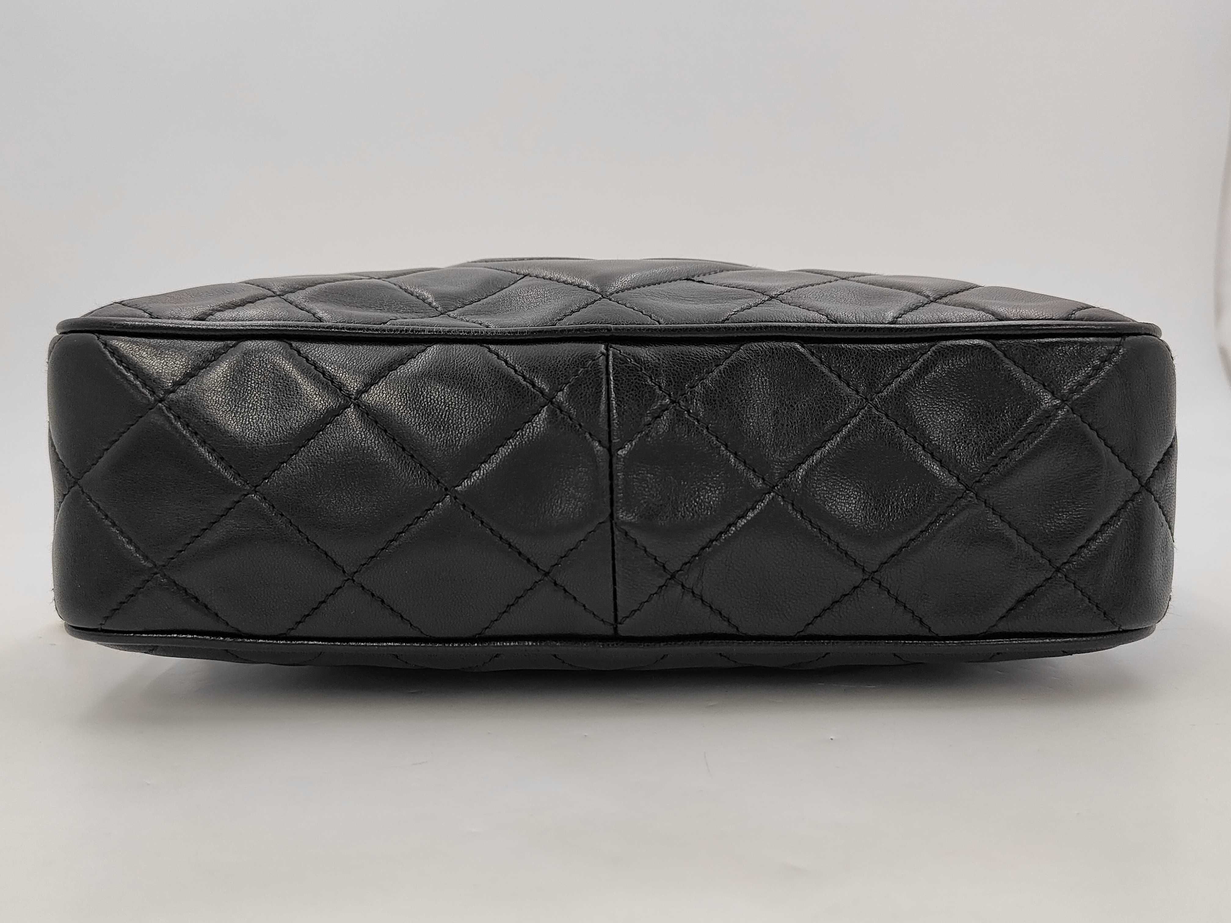Lambskin Camera Bag Shoulder Bag — view 3