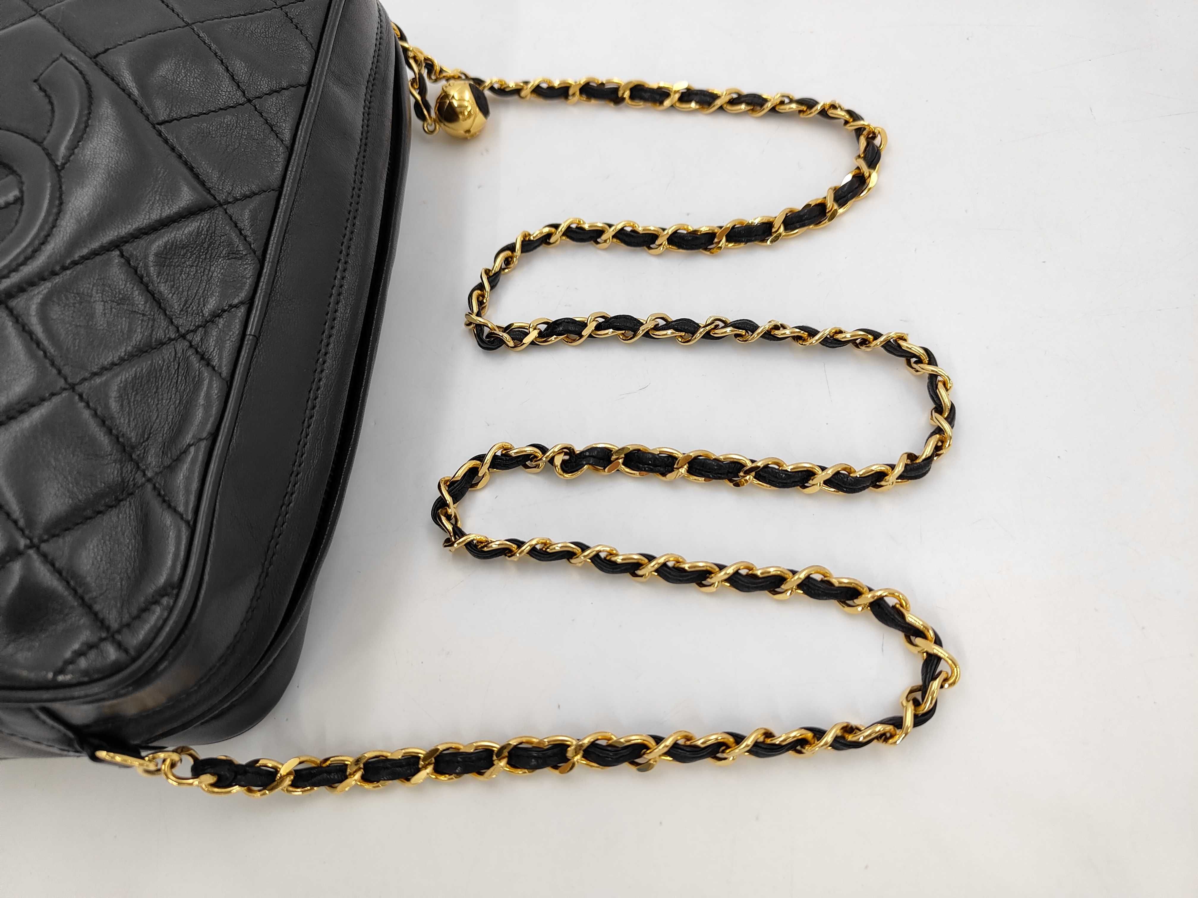 Lambskin Camera Bag Shoulder Bag — view 5