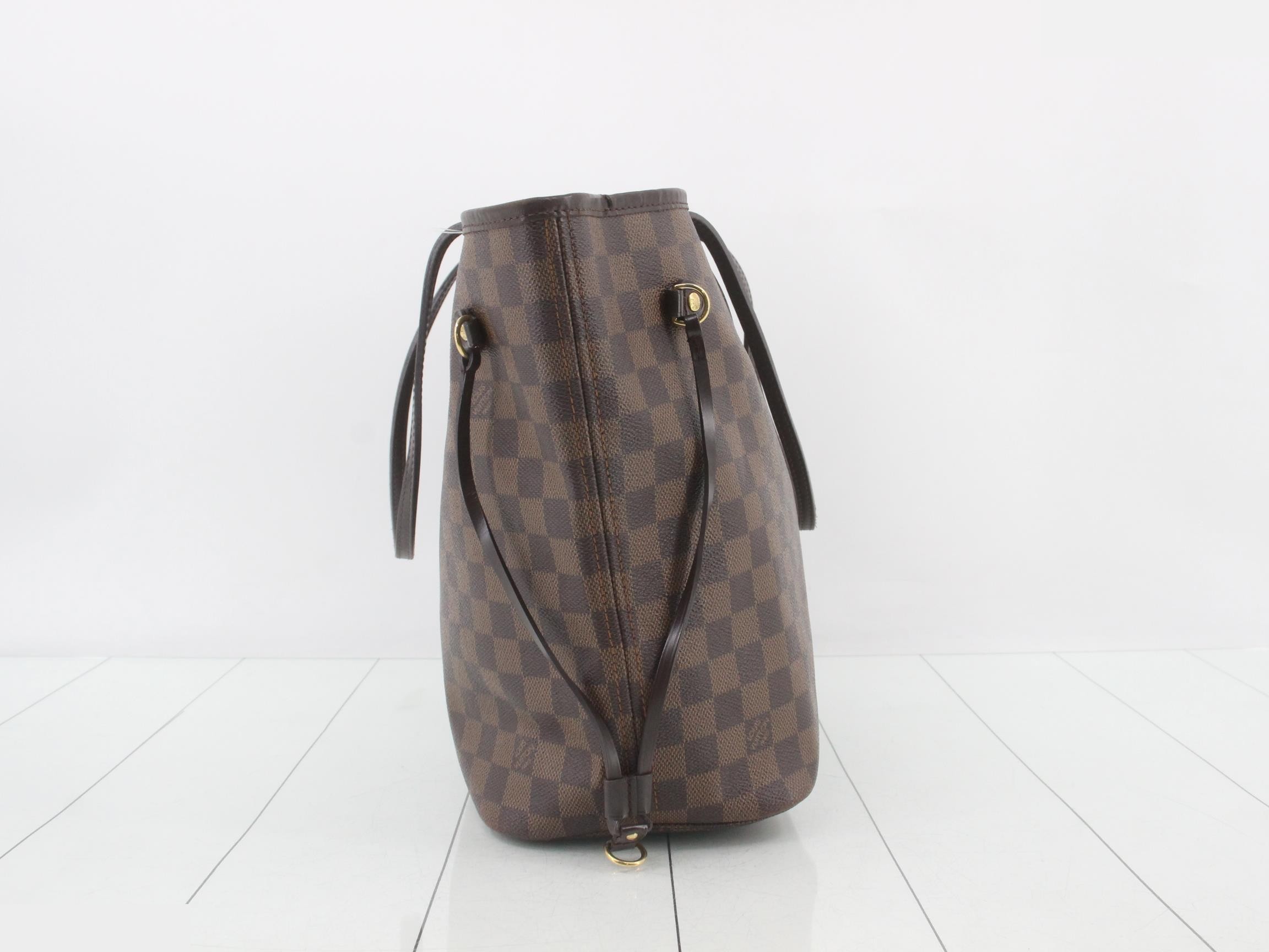 LV Damier Neverfull MM — view 3