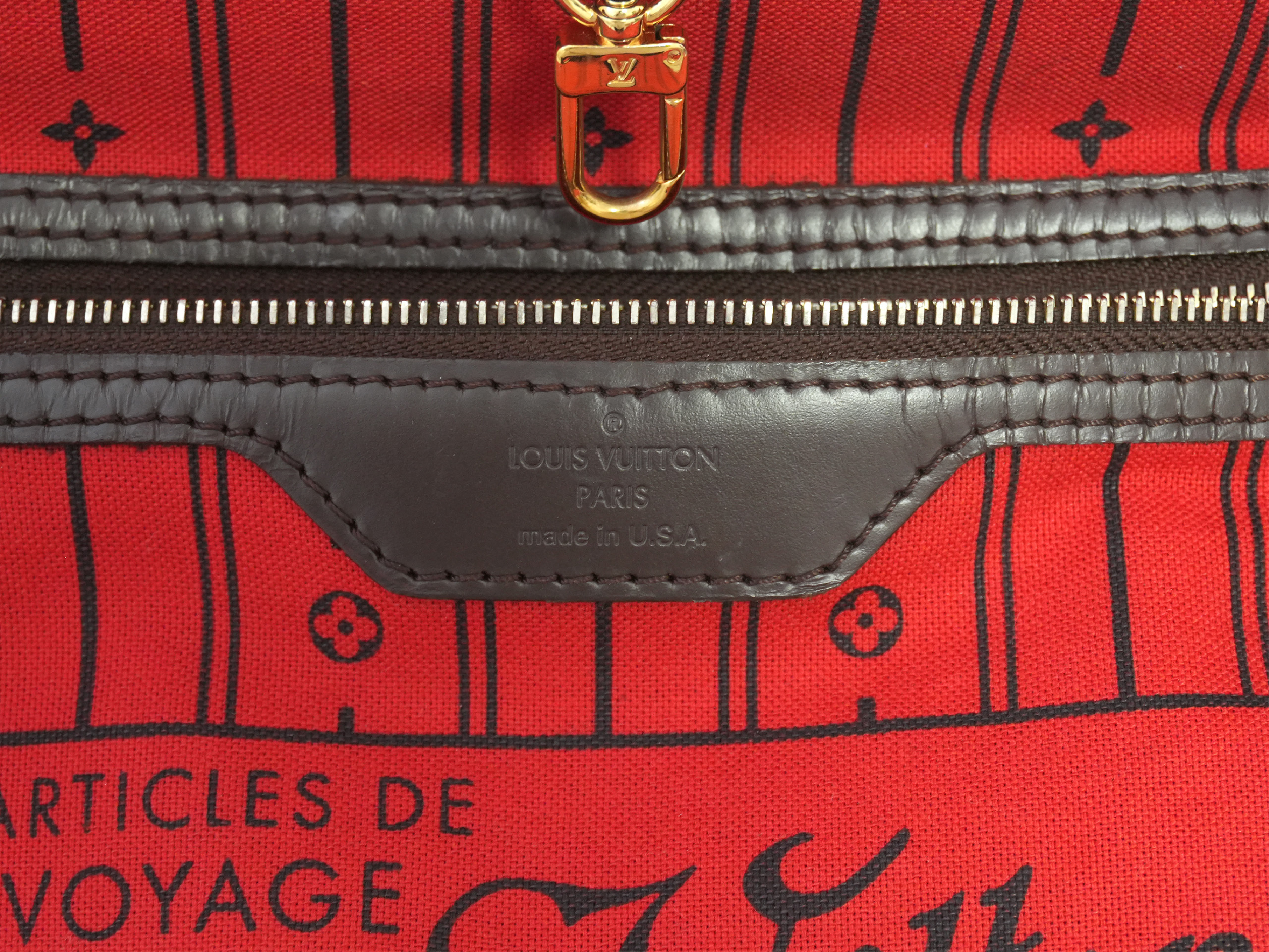 Damier Azur Neverfull GM N51108 Tote Bag — view 5