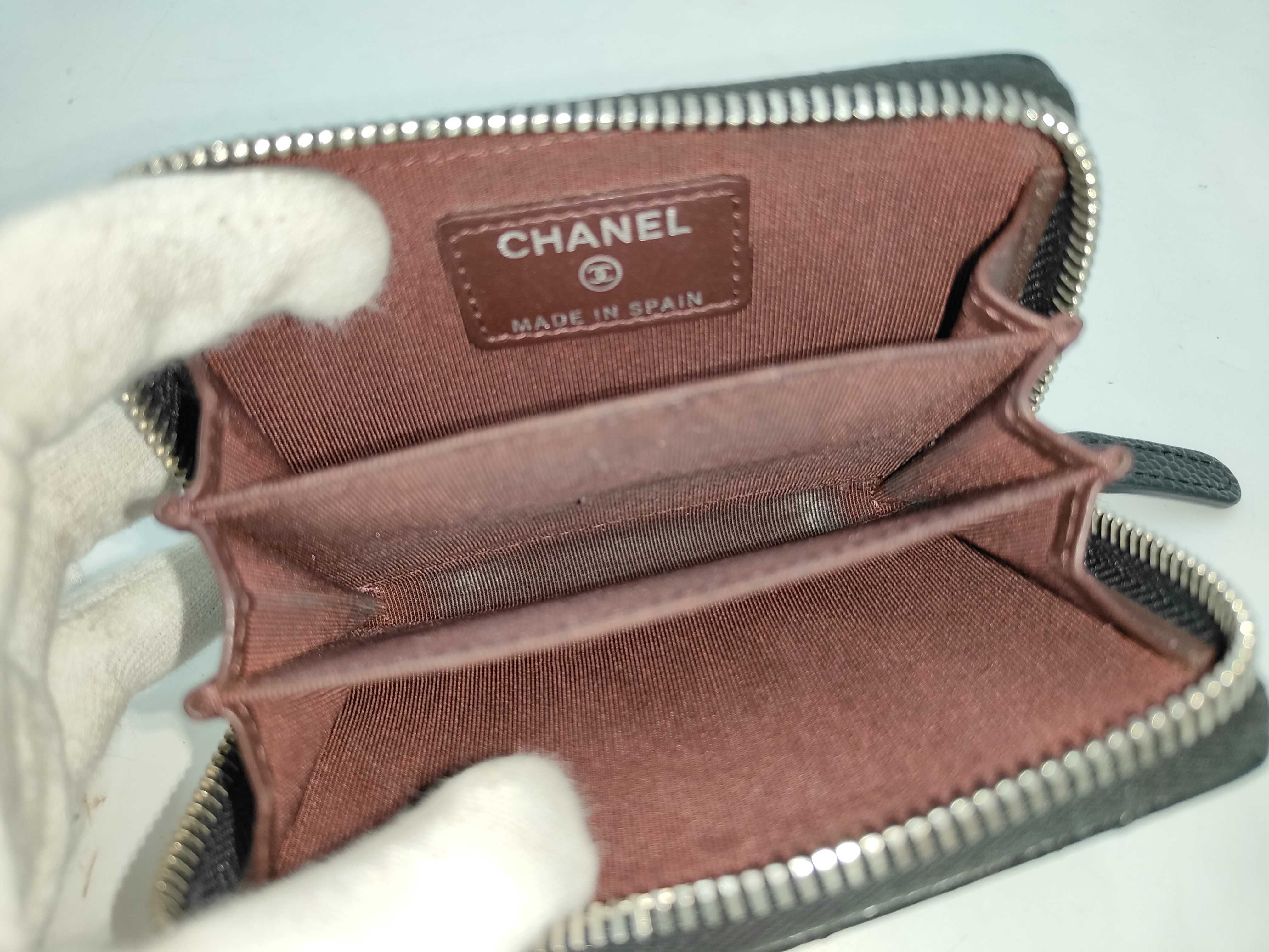 coin case, Matelassé, caviar leather, Coco Mark, complete with accessories, wallet. — view 4