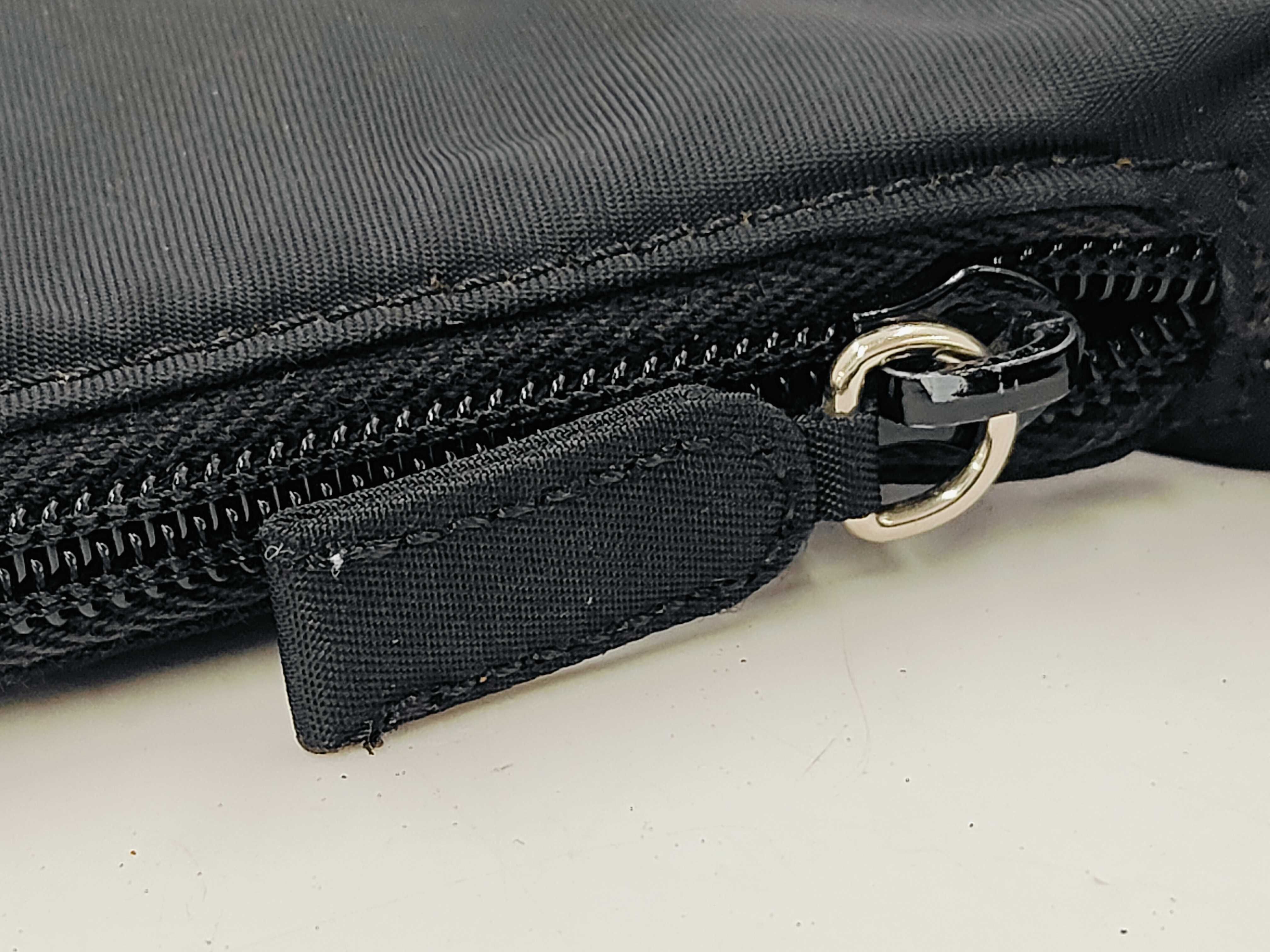 Nylon Triangle Logo Mini Handbag — view 10