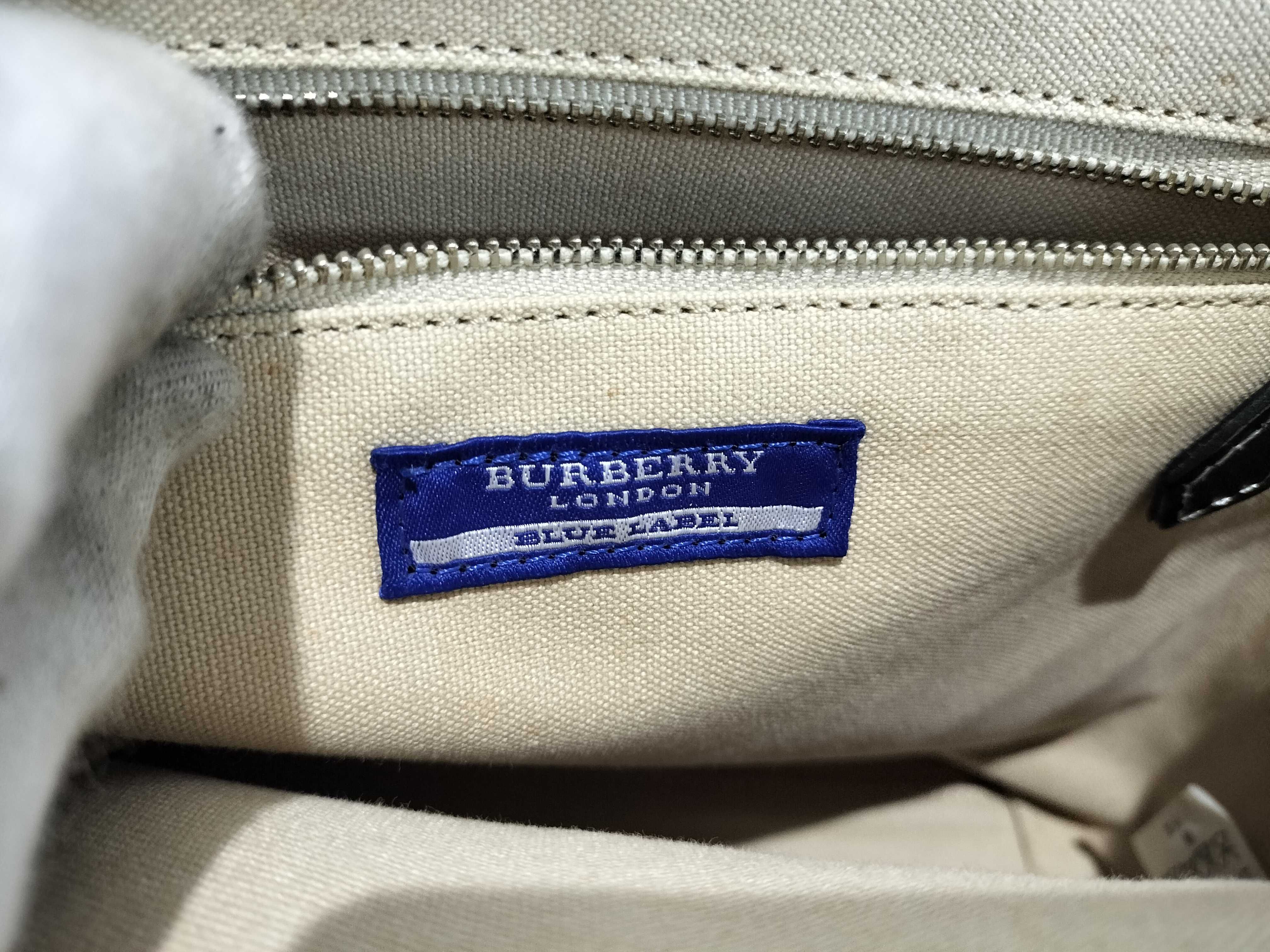 Blue Label Canvas Horse Mark Handbag — view 11