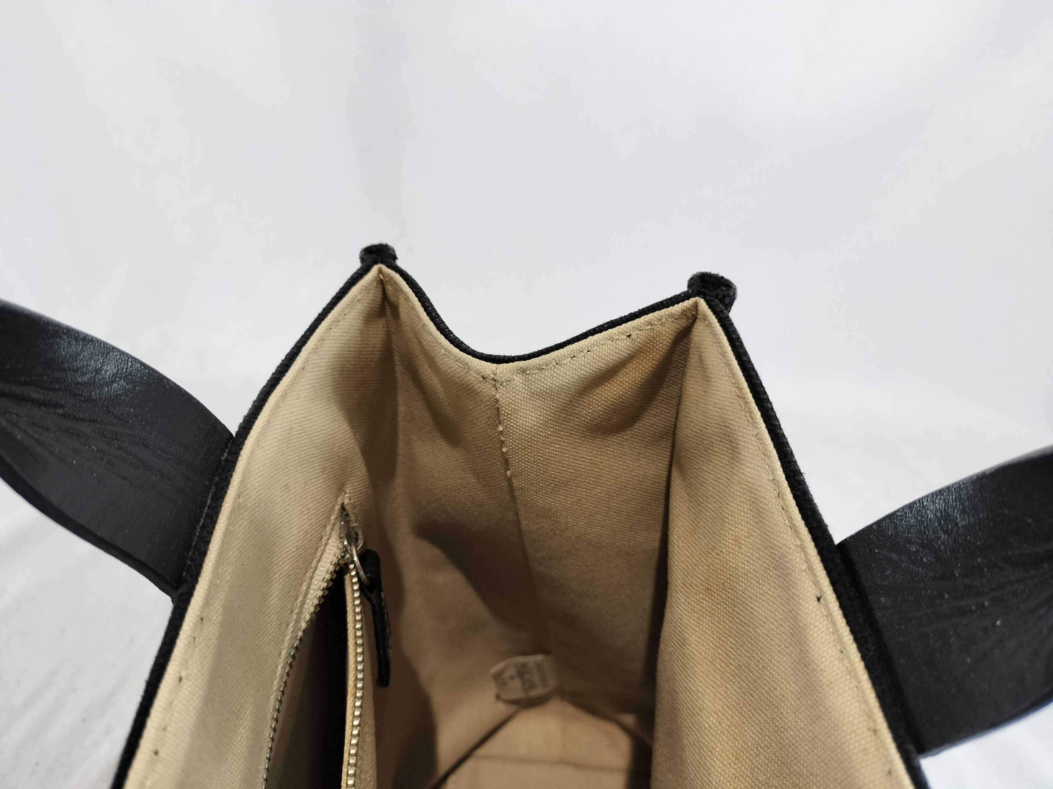 Blue Label Canvas Horse Mark Handbag — view 12