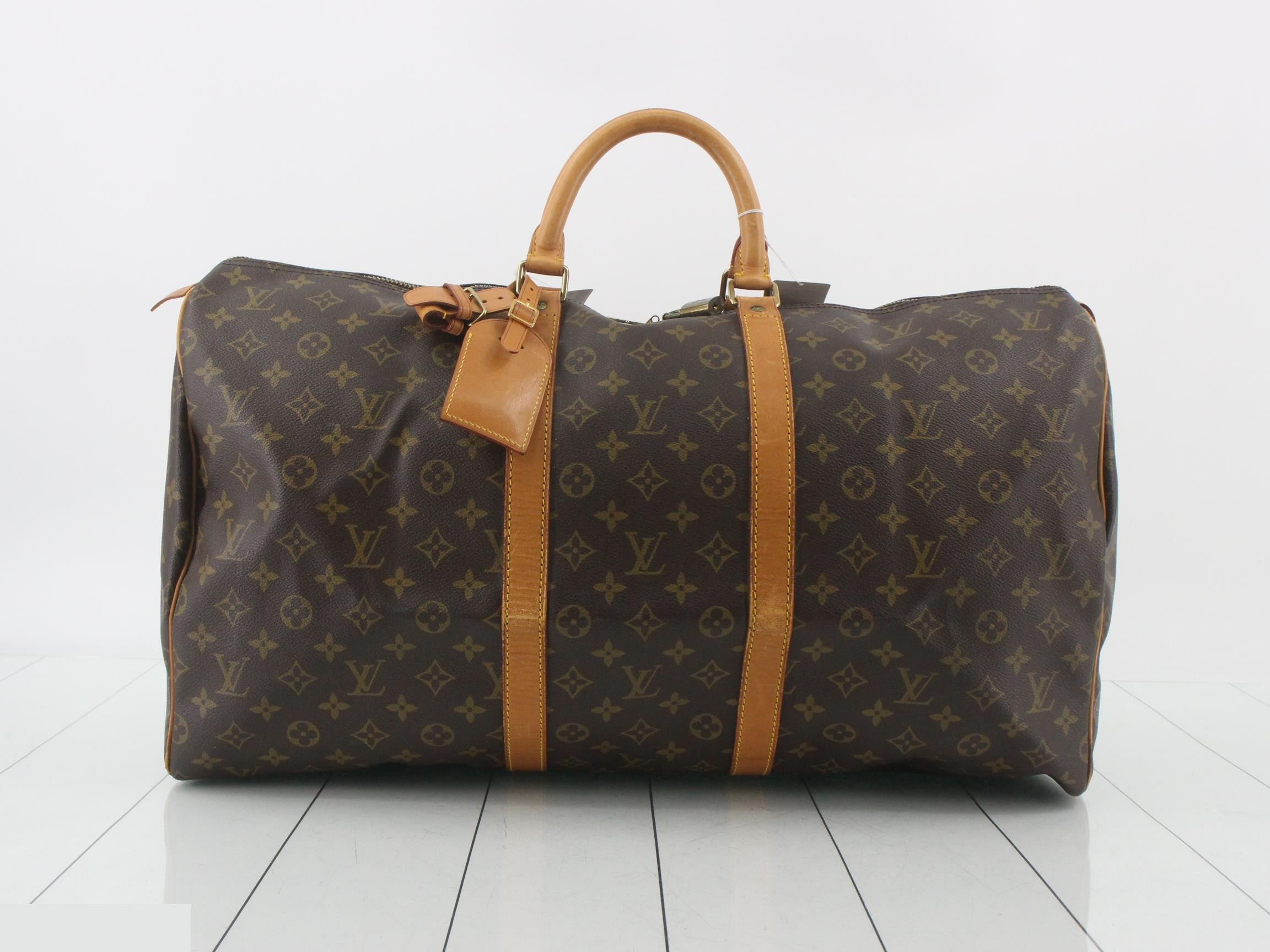 Monogram Keepall 55 Boston Bag
