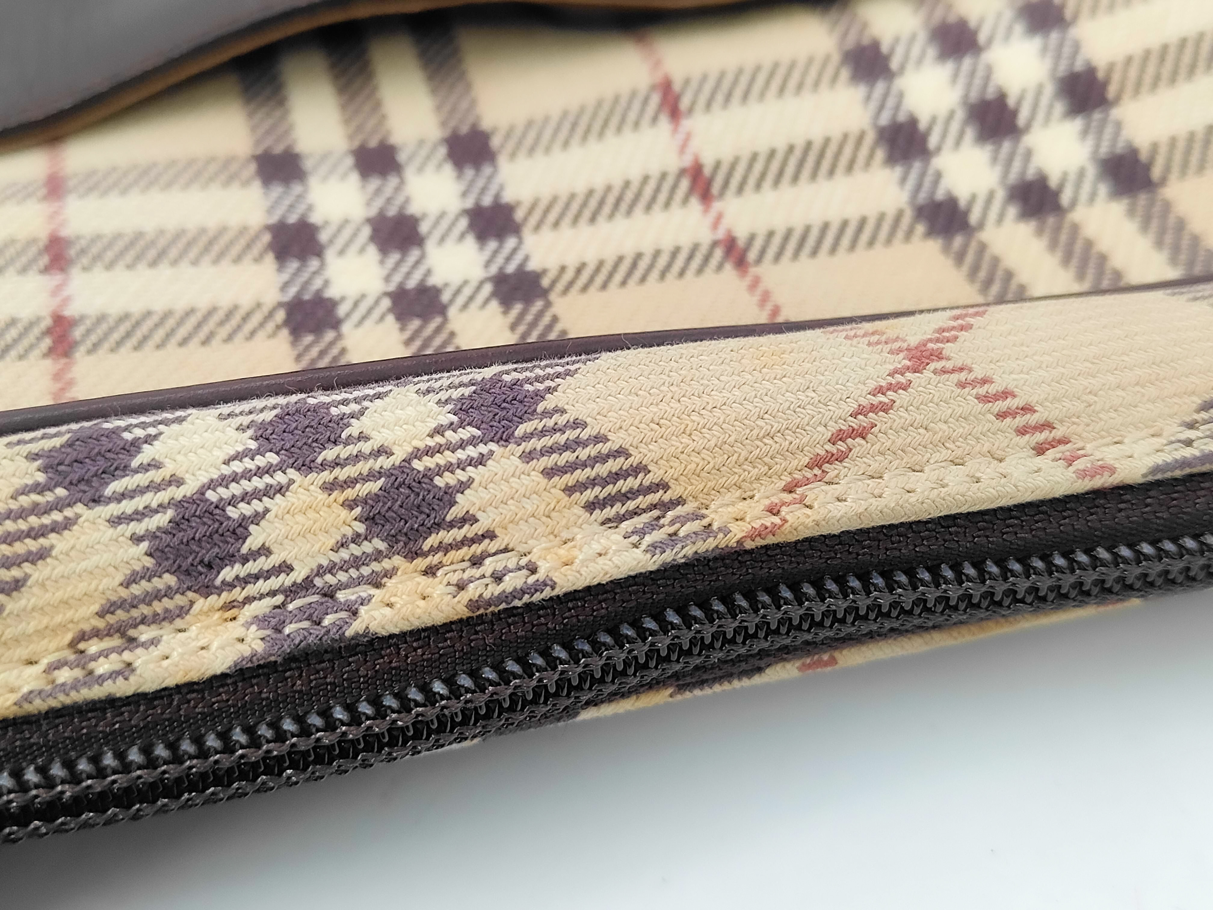 Nova Check Messenger Shoulder Bag — view 8