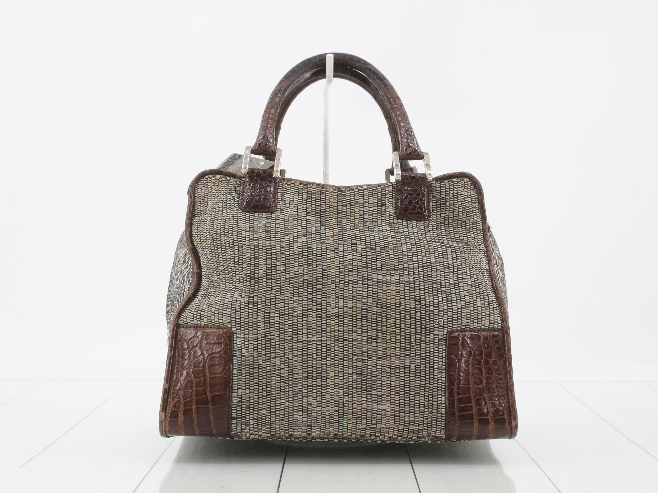 Amazona Crocodile Handbag — view 2