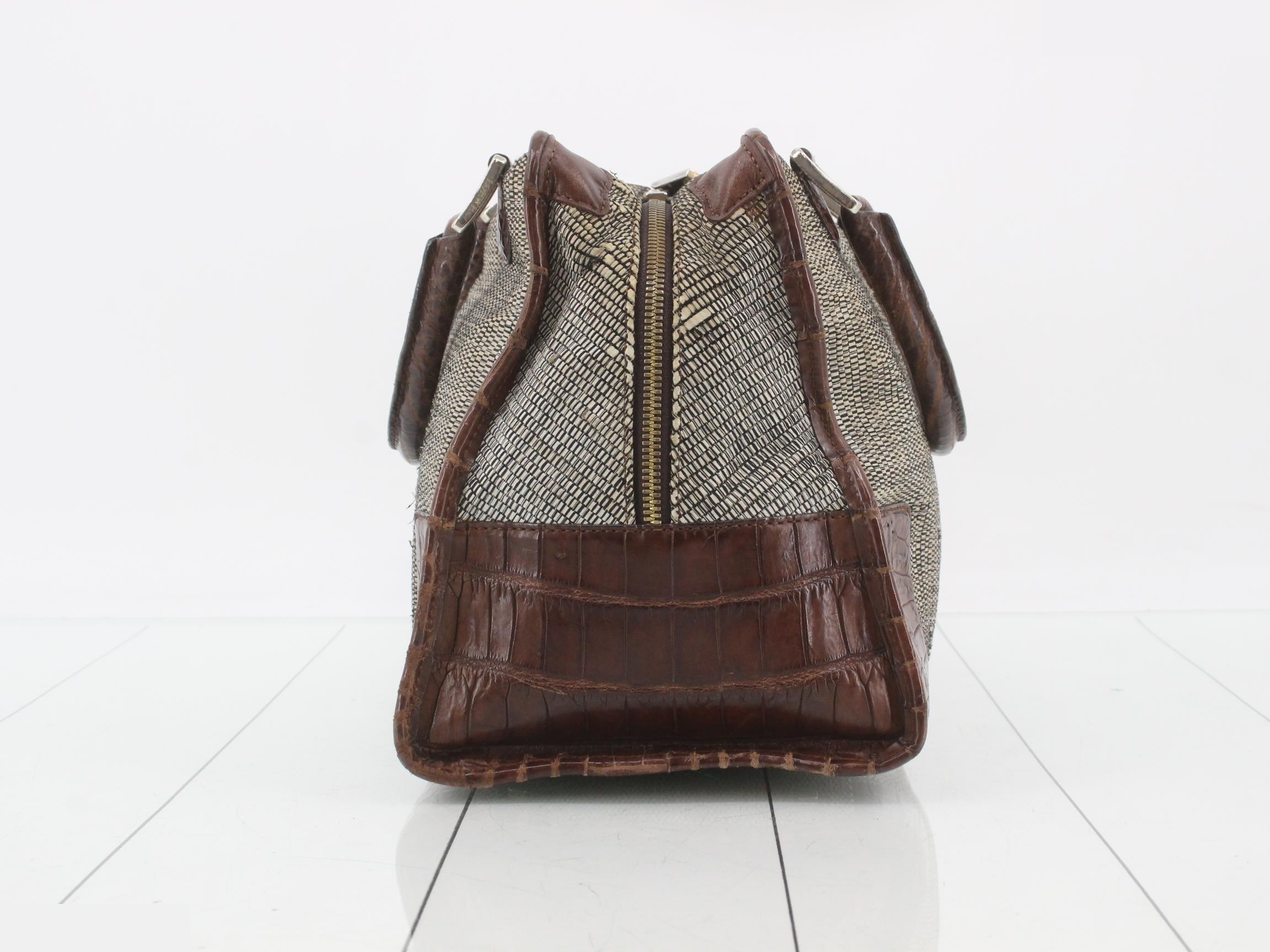 Amazona Crocodile Handbag — view 4