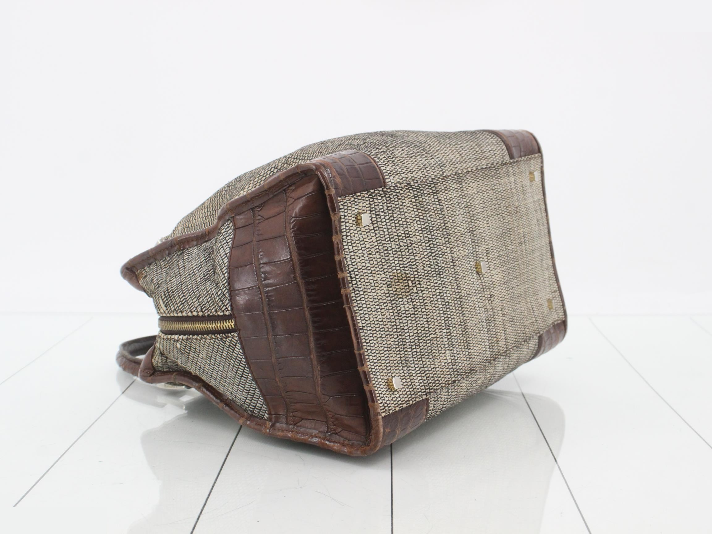 Amazona Crocodile Handbag — view 5